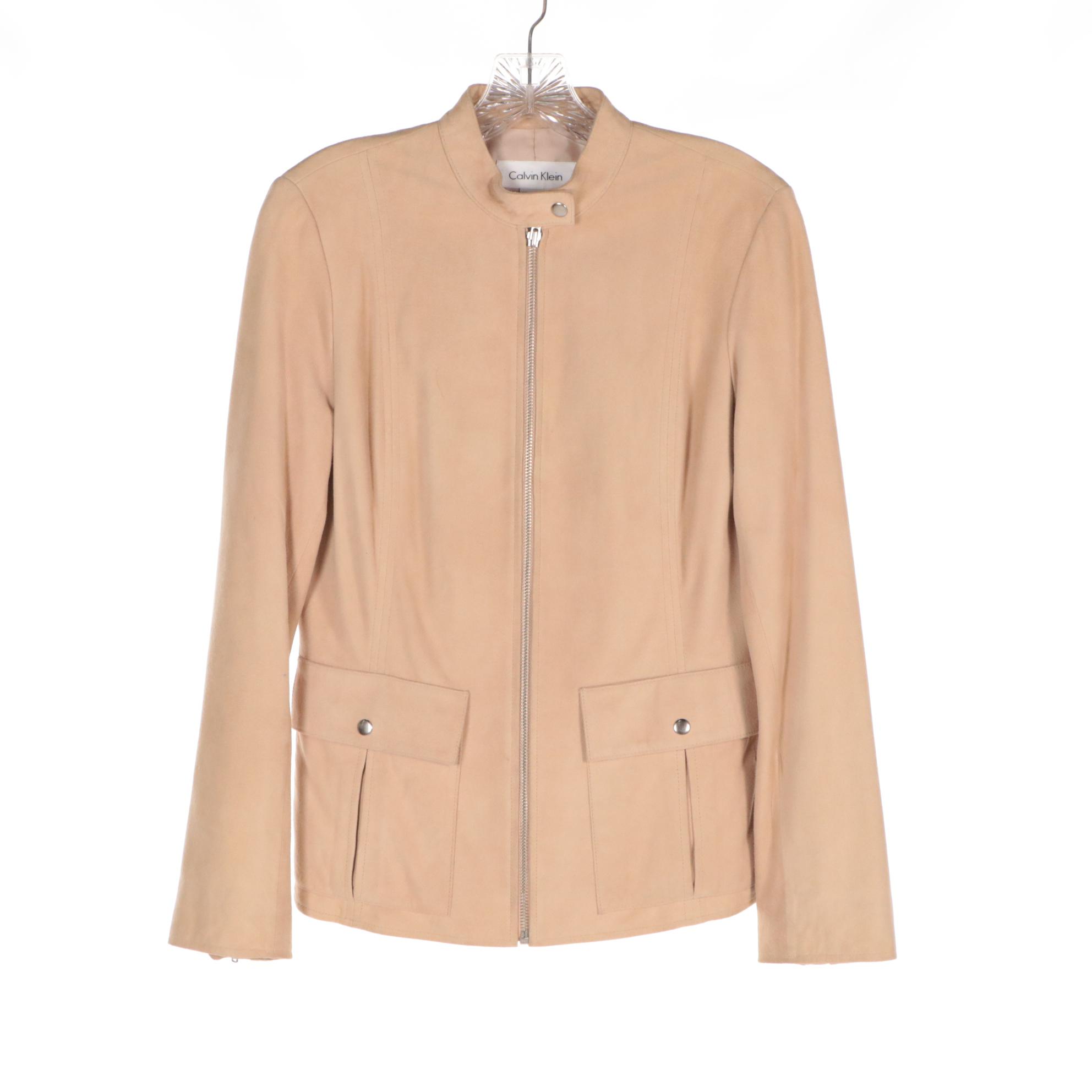 Michael Kors Coated Cotton, DKNY Giant Houndstooth, & Calvin Klein Coats