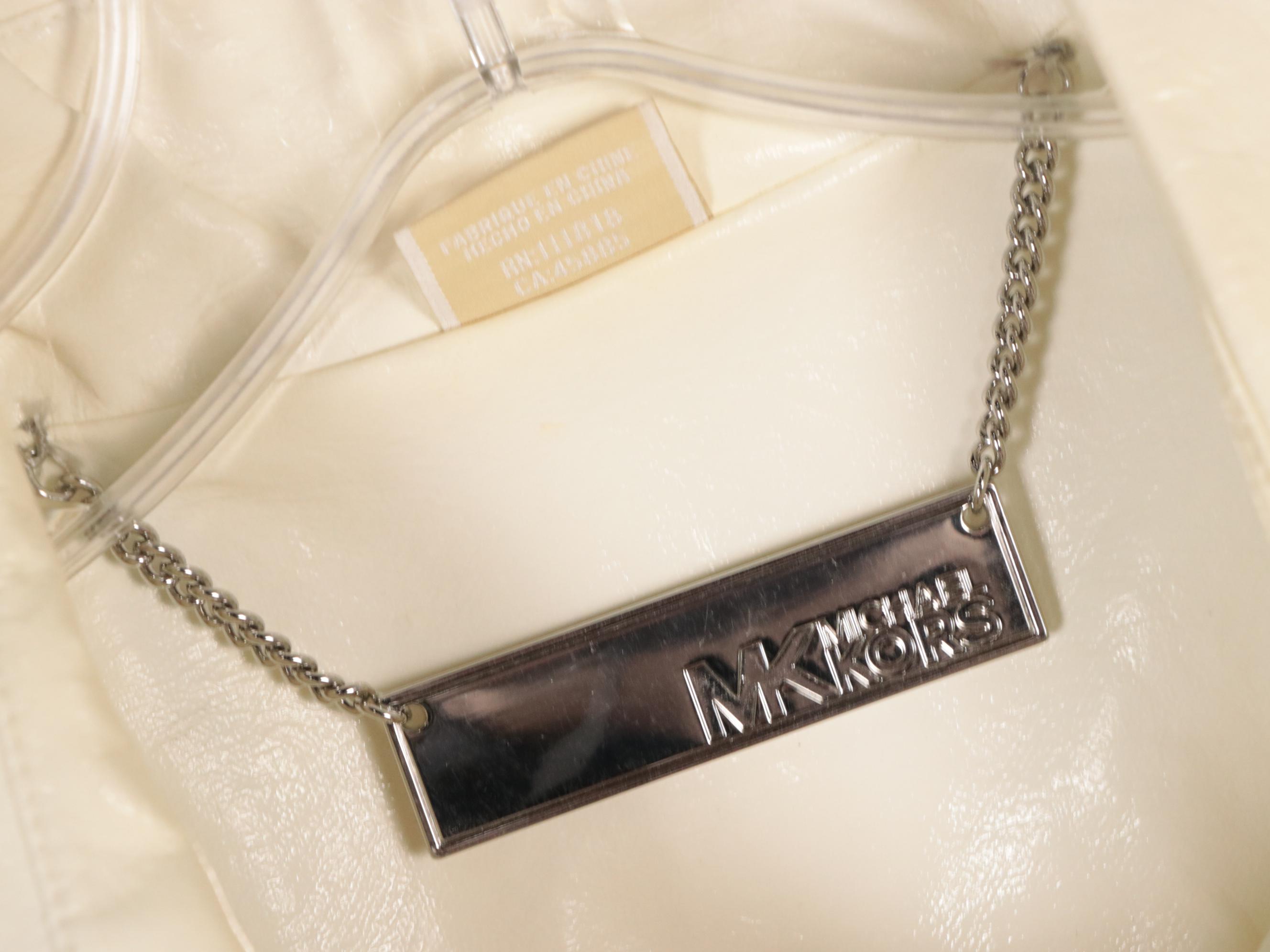 Michael Kors Coated Cotton, DKNY Giant Houndstooth, & Calvin Klein Coats