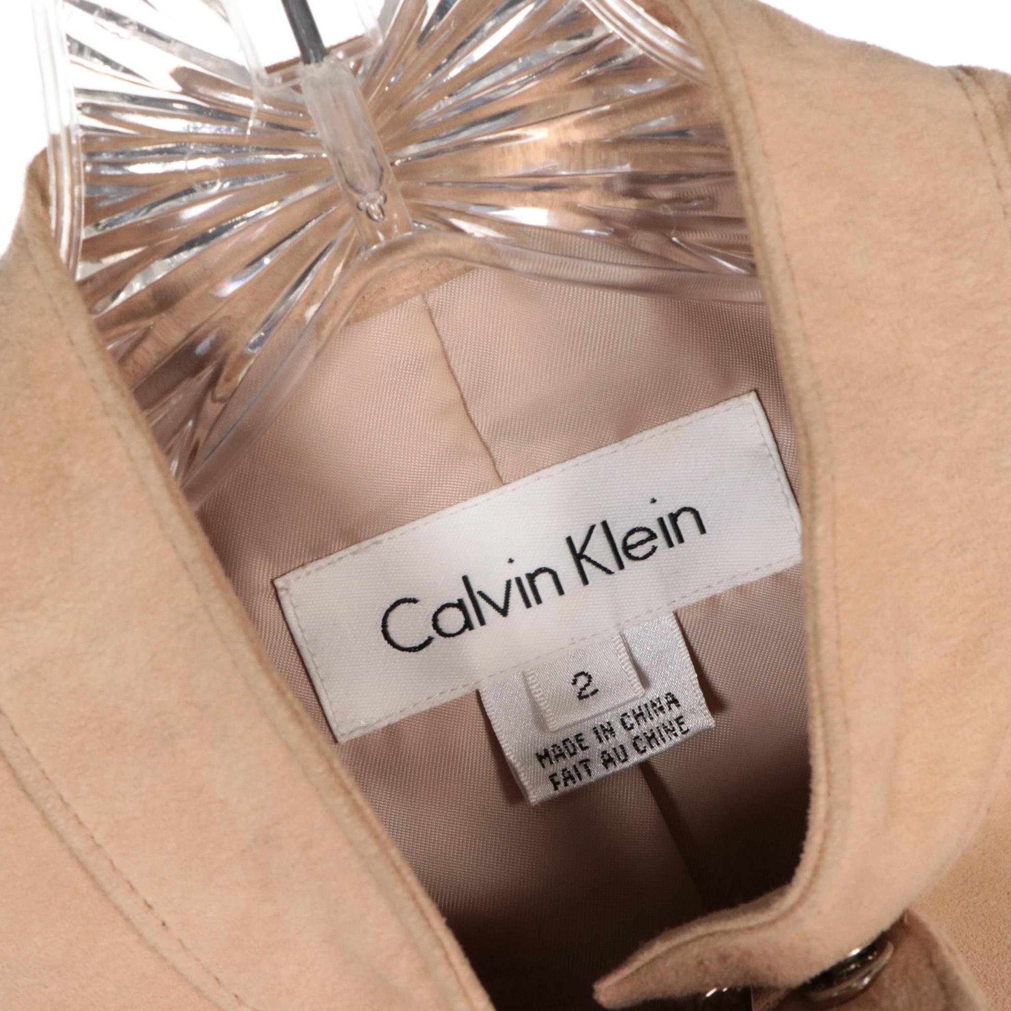 Michael Kors Coated Cotton, DKNY Giant Houndstooth, & Calvin Klein Coats