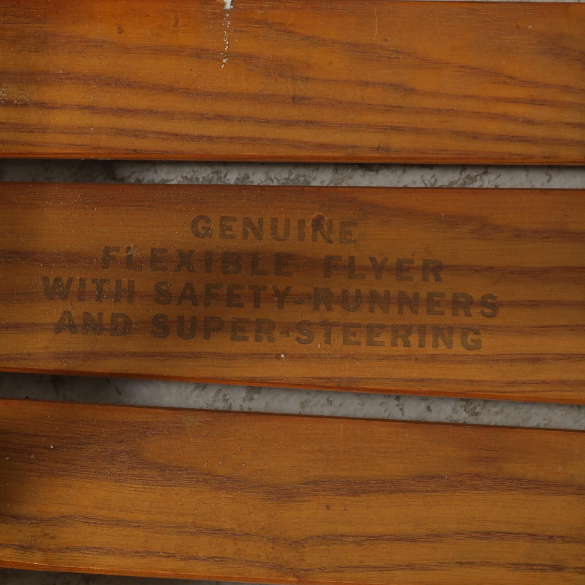 Radio Flyer "Town & Country" Wagon with Flexible Flyer "Airline Junior" Sled