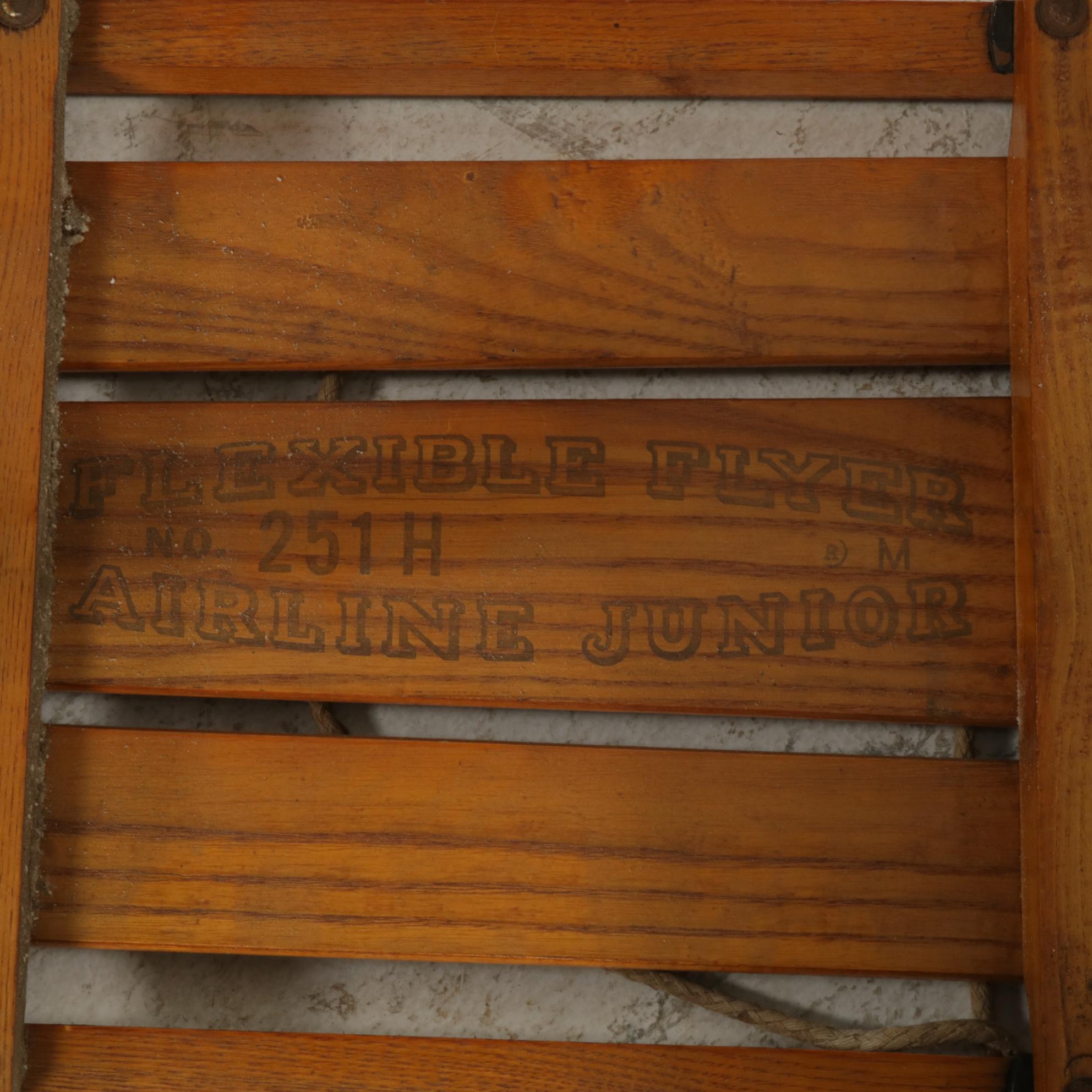 Radio Flyer "Town & Country" Wagon with Flexible Flyer "Airline Junior" Sled