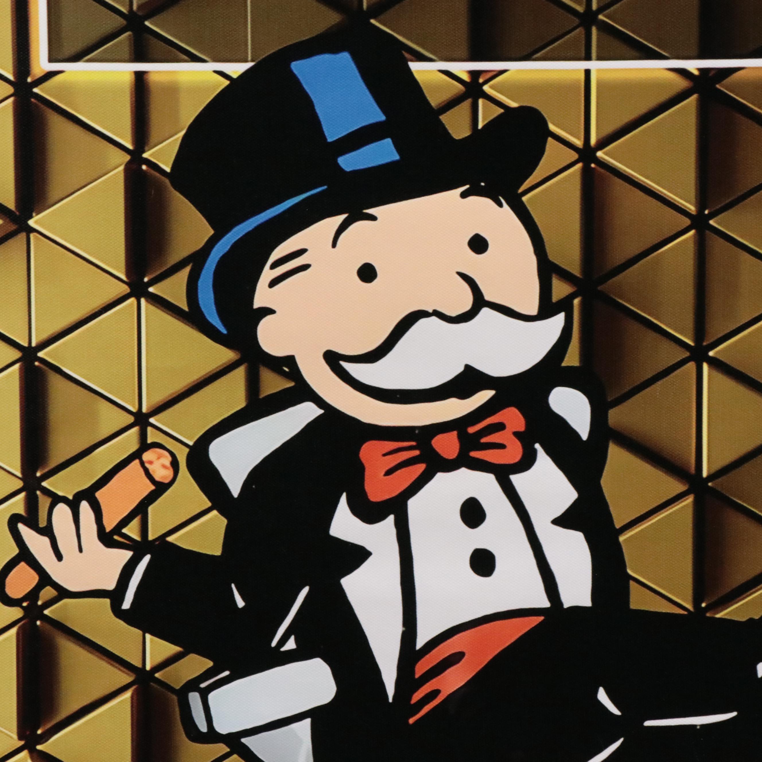 Giclée After Alex Monopoly "Don't Chase the Money, Chase Your Dream"