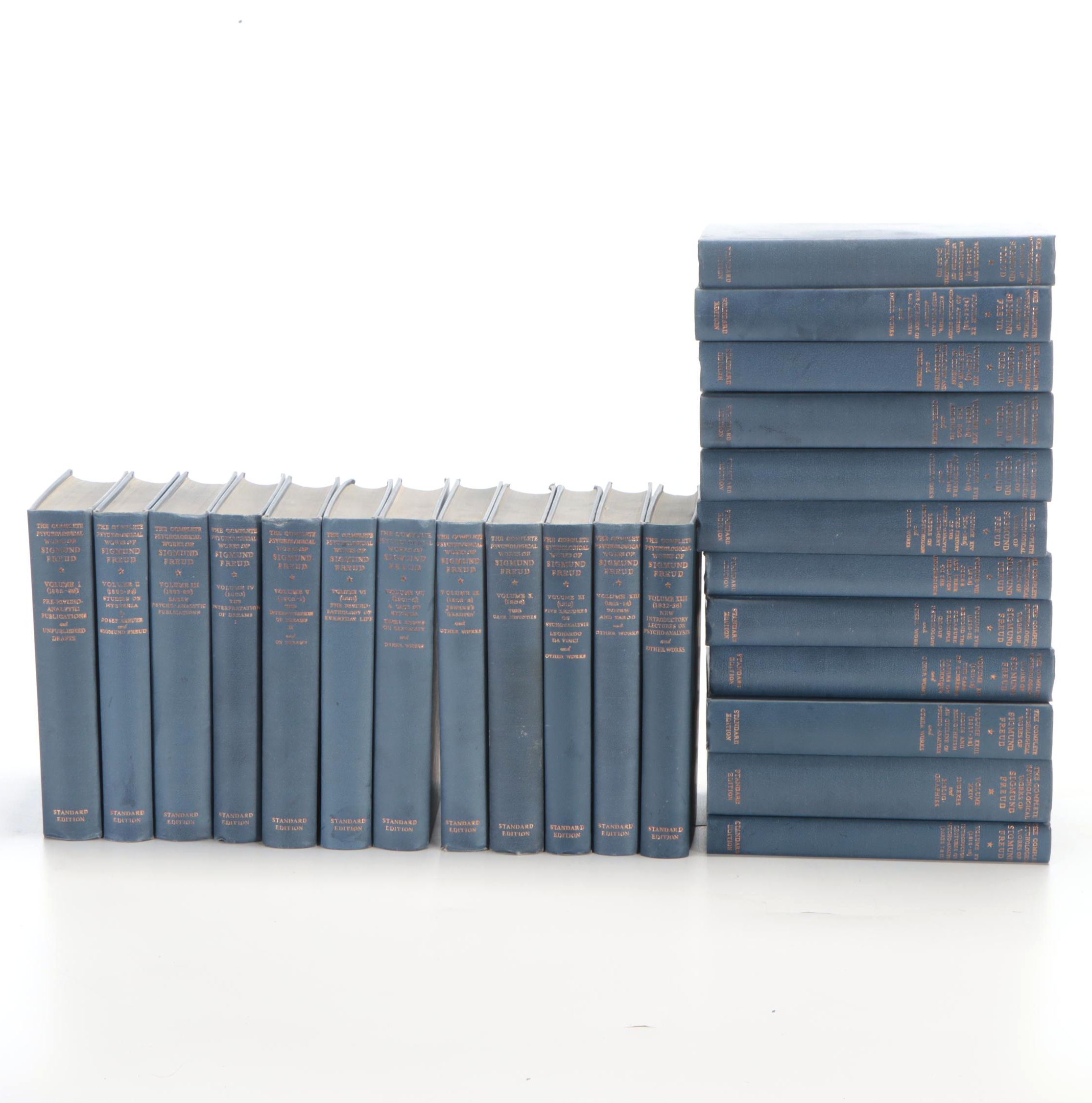 "The Complete Psychological Works of Sigmund Freud" Twenty-Four Volume Set, 1975