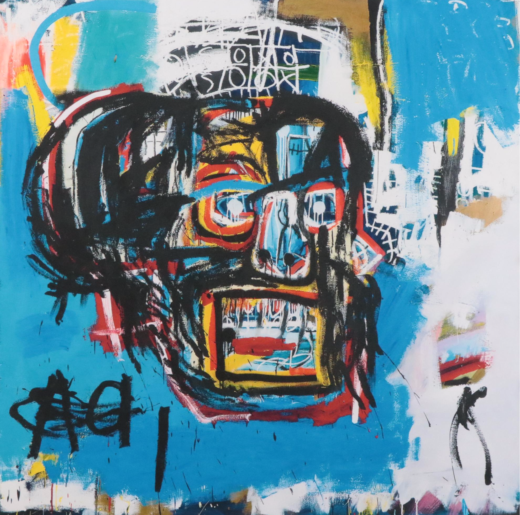 Giclée of Head After Jean-Michel Basquiat