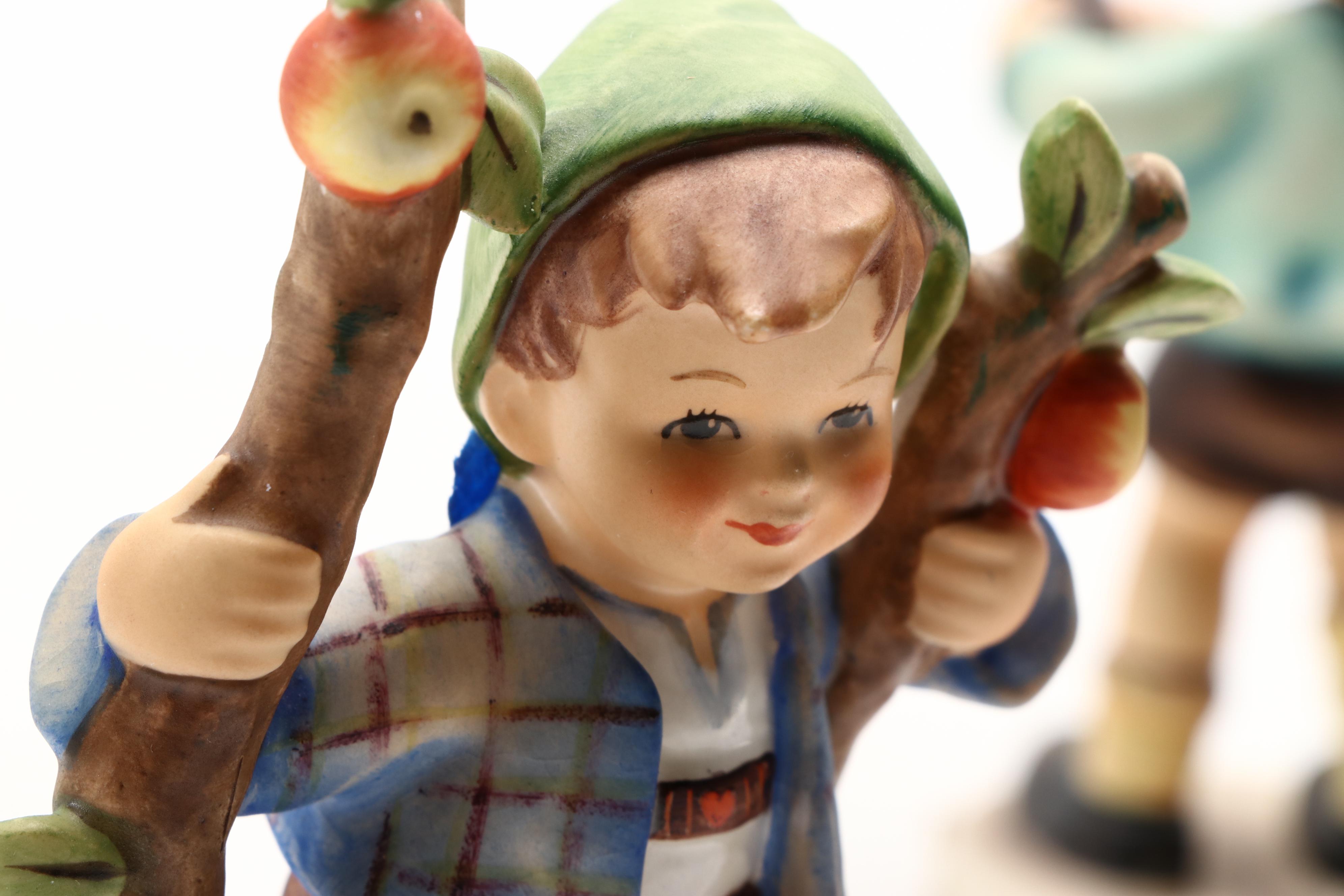 Goebel "Accordion Boy", "Apple Tree Boy", and More Hummel Porcelain Figurines
