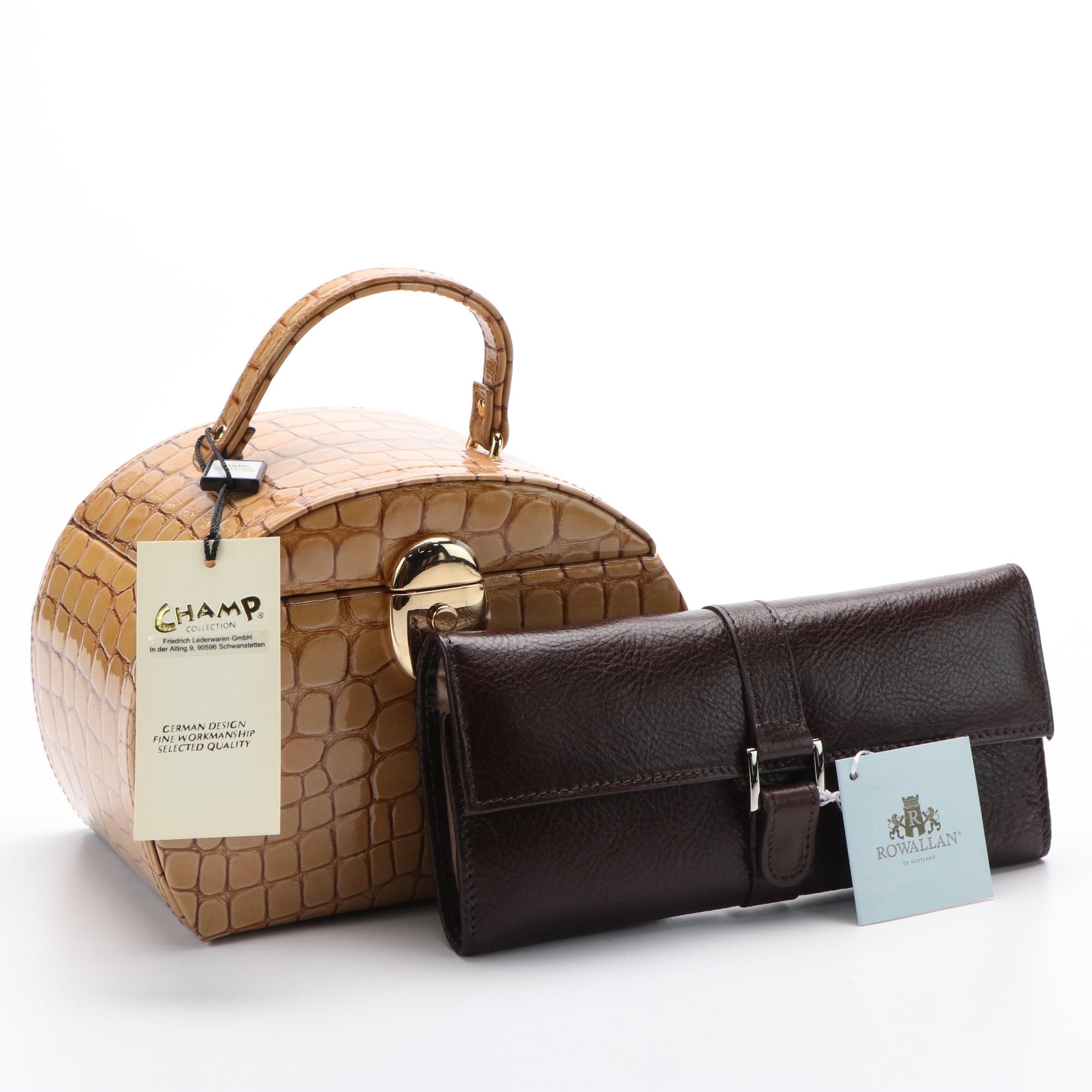 Champ and Rowallan Travel Jewelry Box and Case