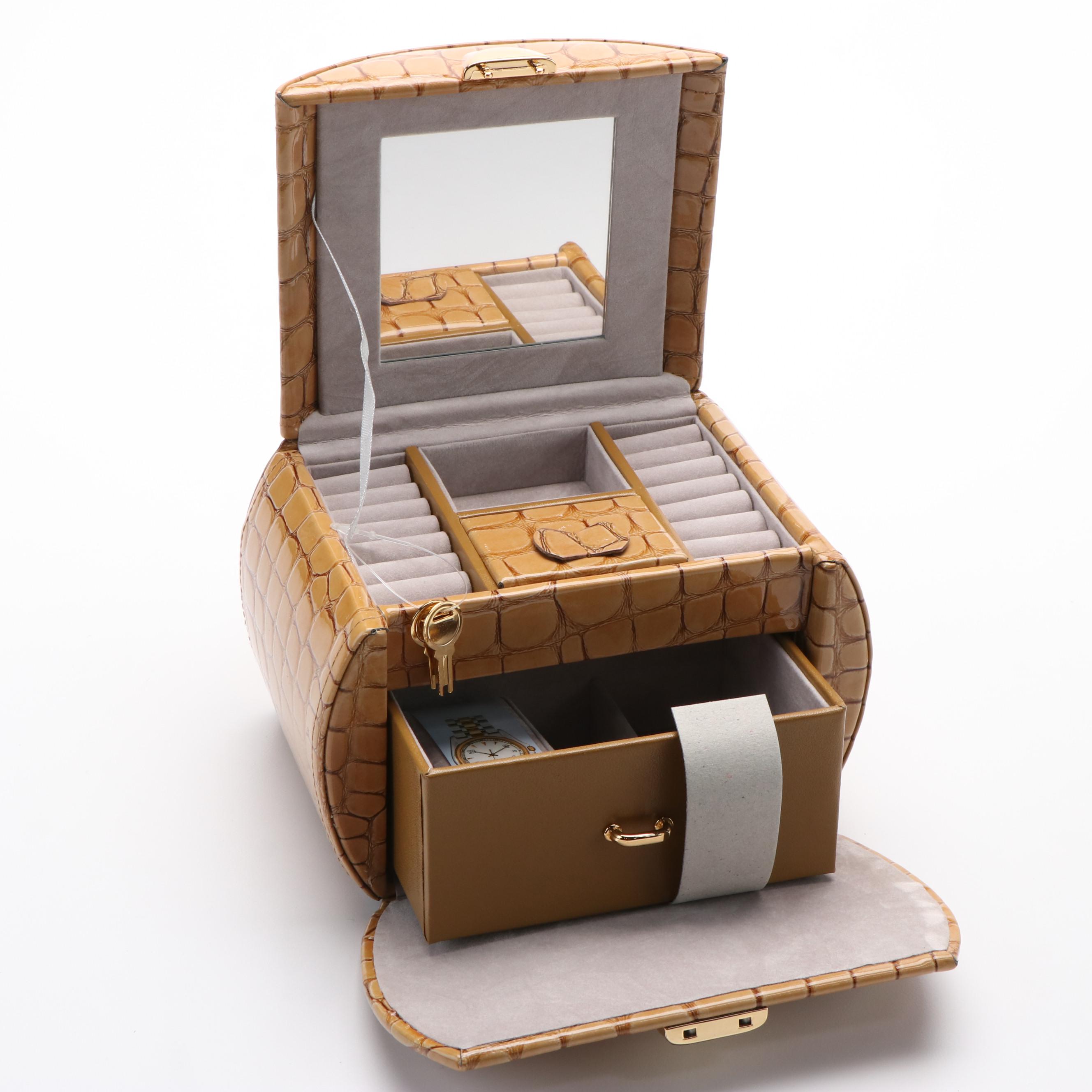 Champ and Rowallan Travel Jewelry Box and Case
