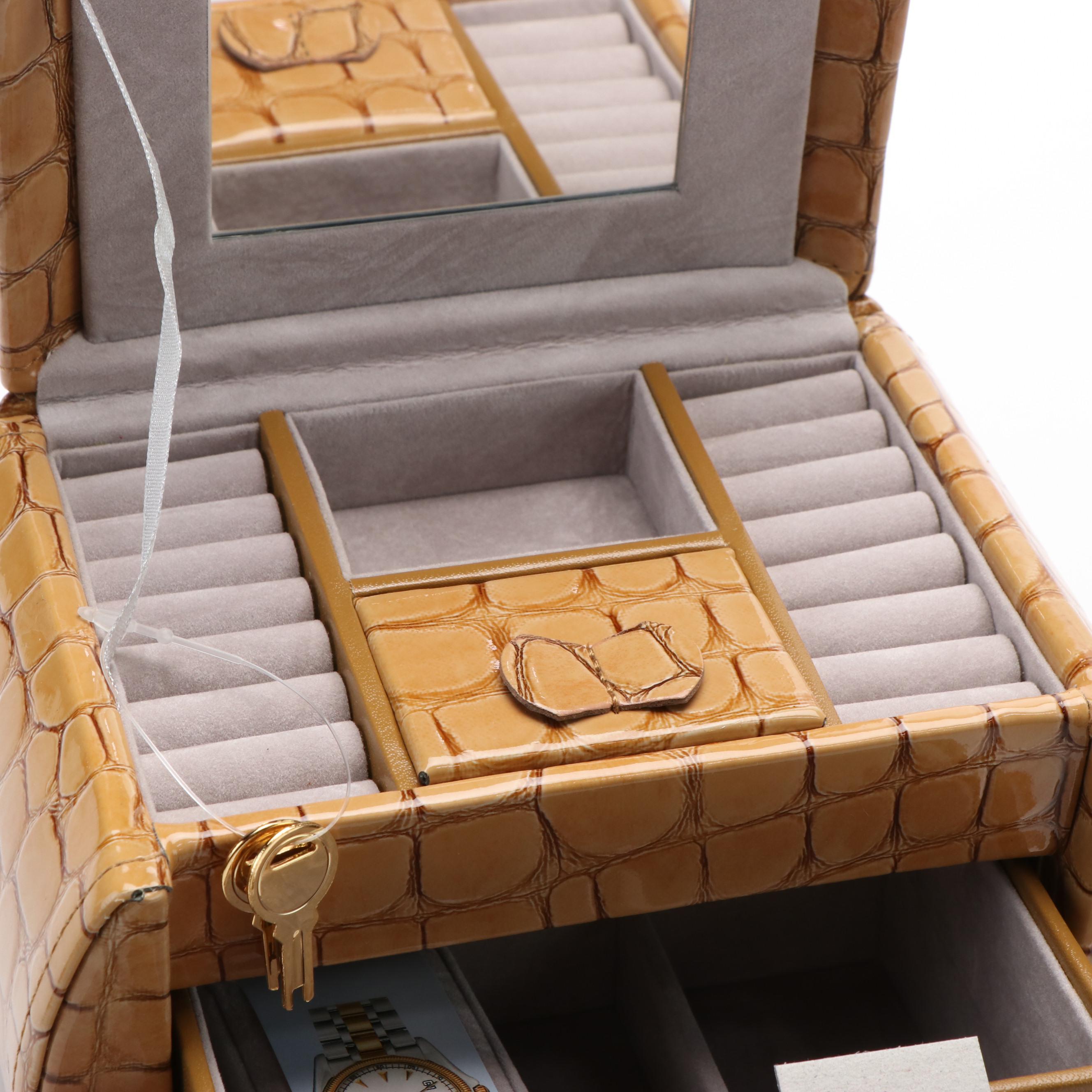 Champ and Rowallan Travel Jewelry Box and Case