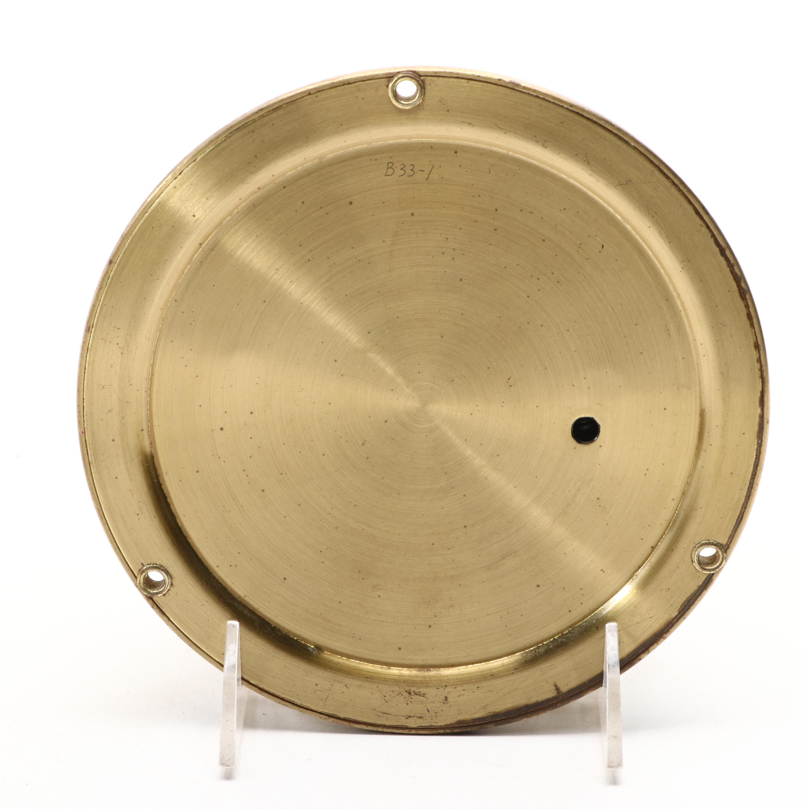 Brass Wall Mount Barometer and Avery Brass Postal Balance Scale