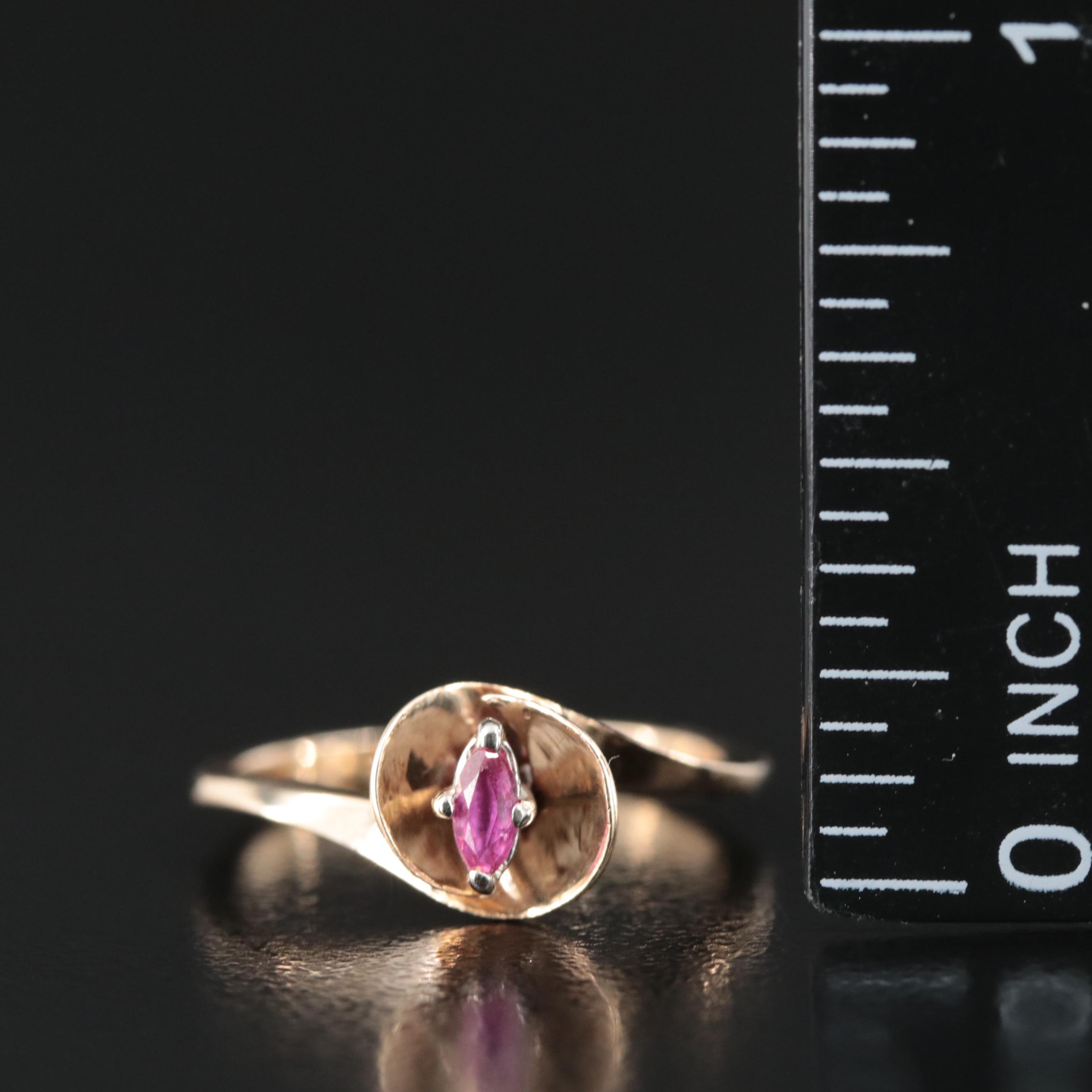 14K Ruby Ring