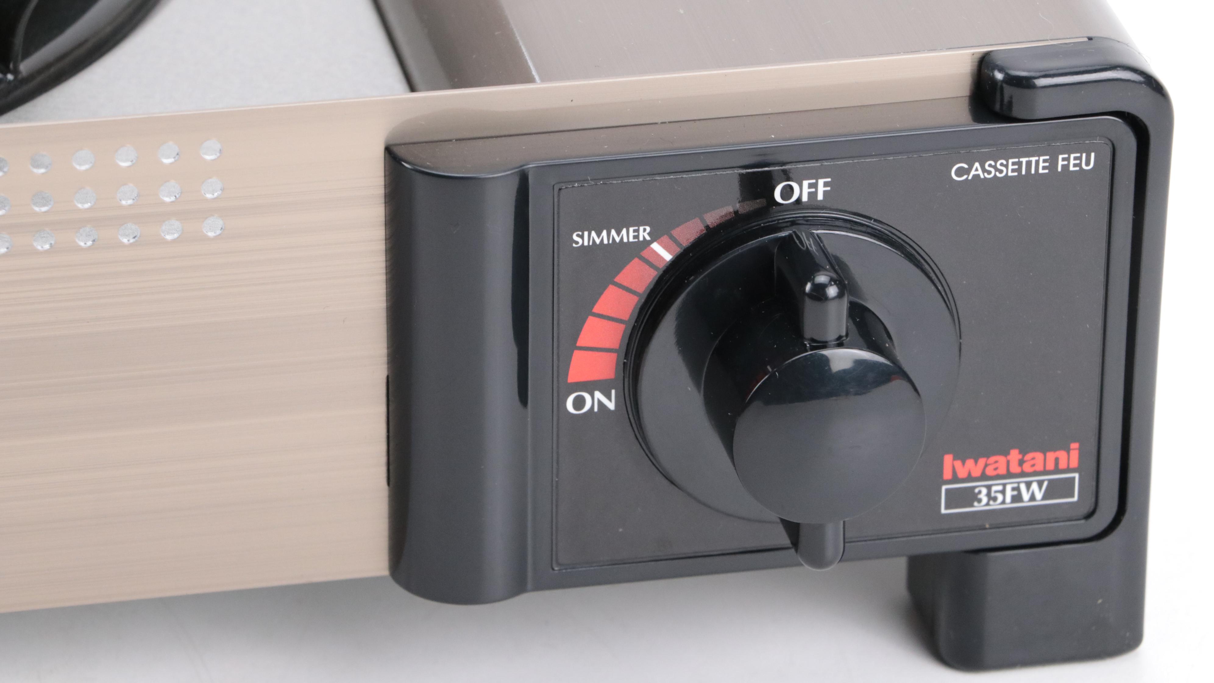 Iwatani Portable Gas Burner with Other Pans