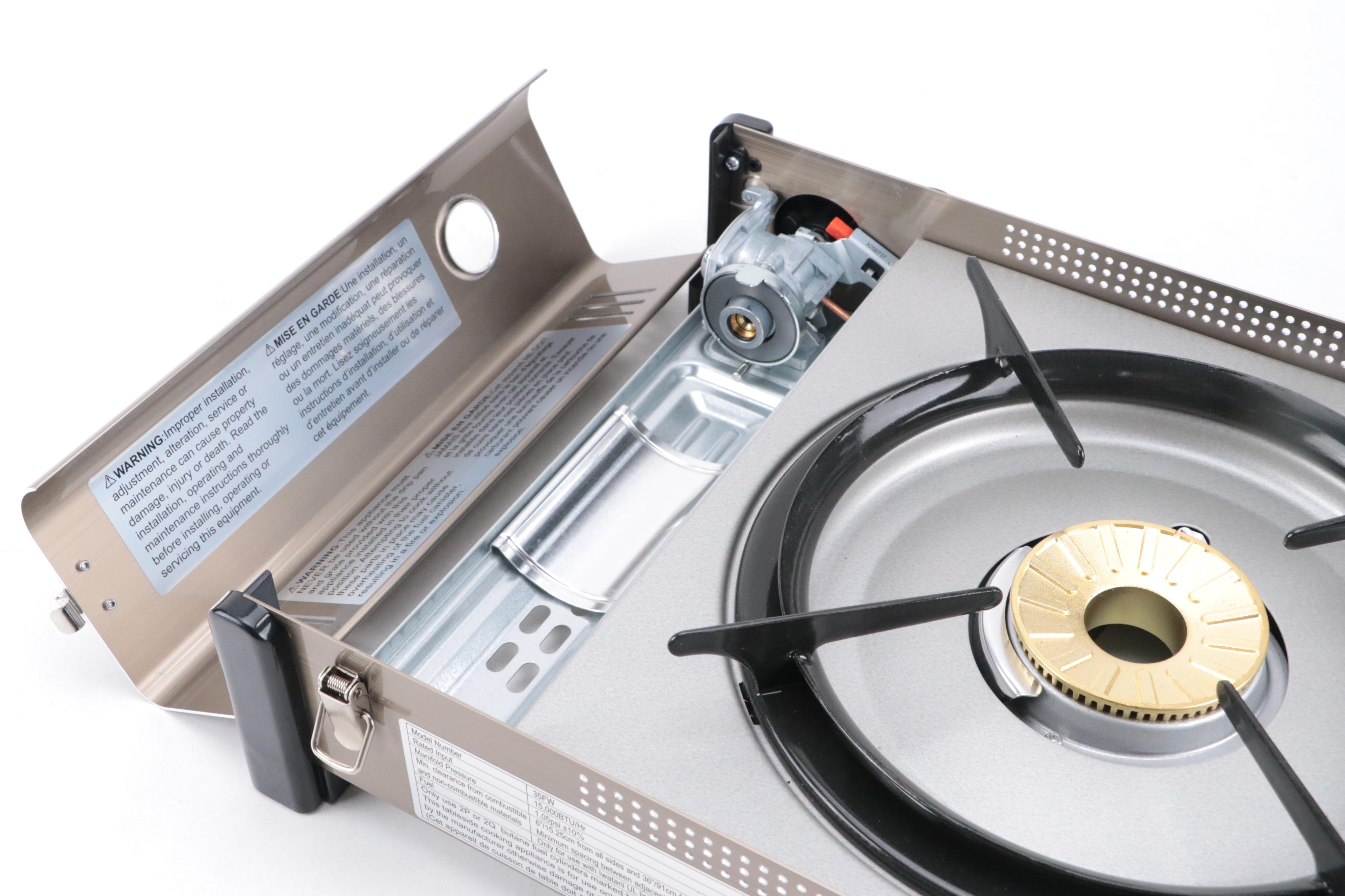 Iwatani Portable Gas Burner with Other Pans