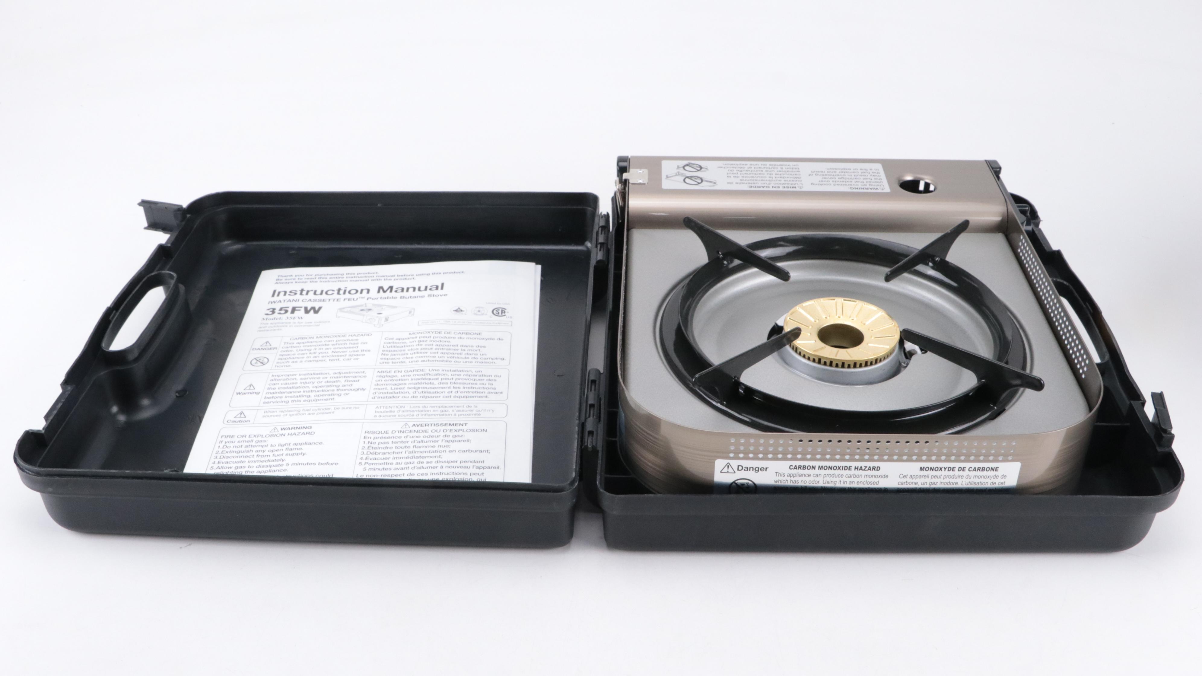 Iwatani Portable Gas Burner with Other Pans