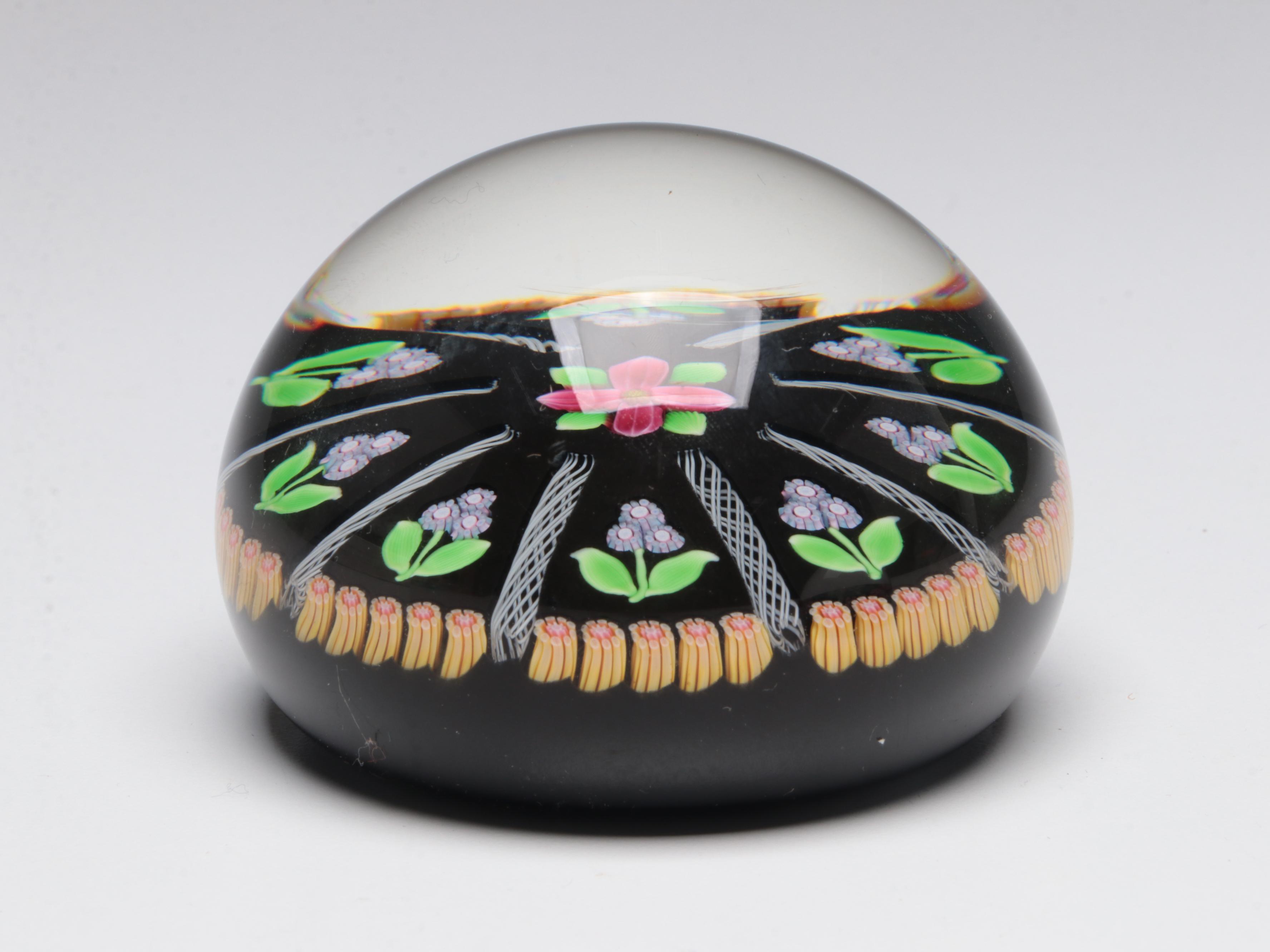 Perthshire Paperweights Collectors Club Cane Glass Paperweights EBTH