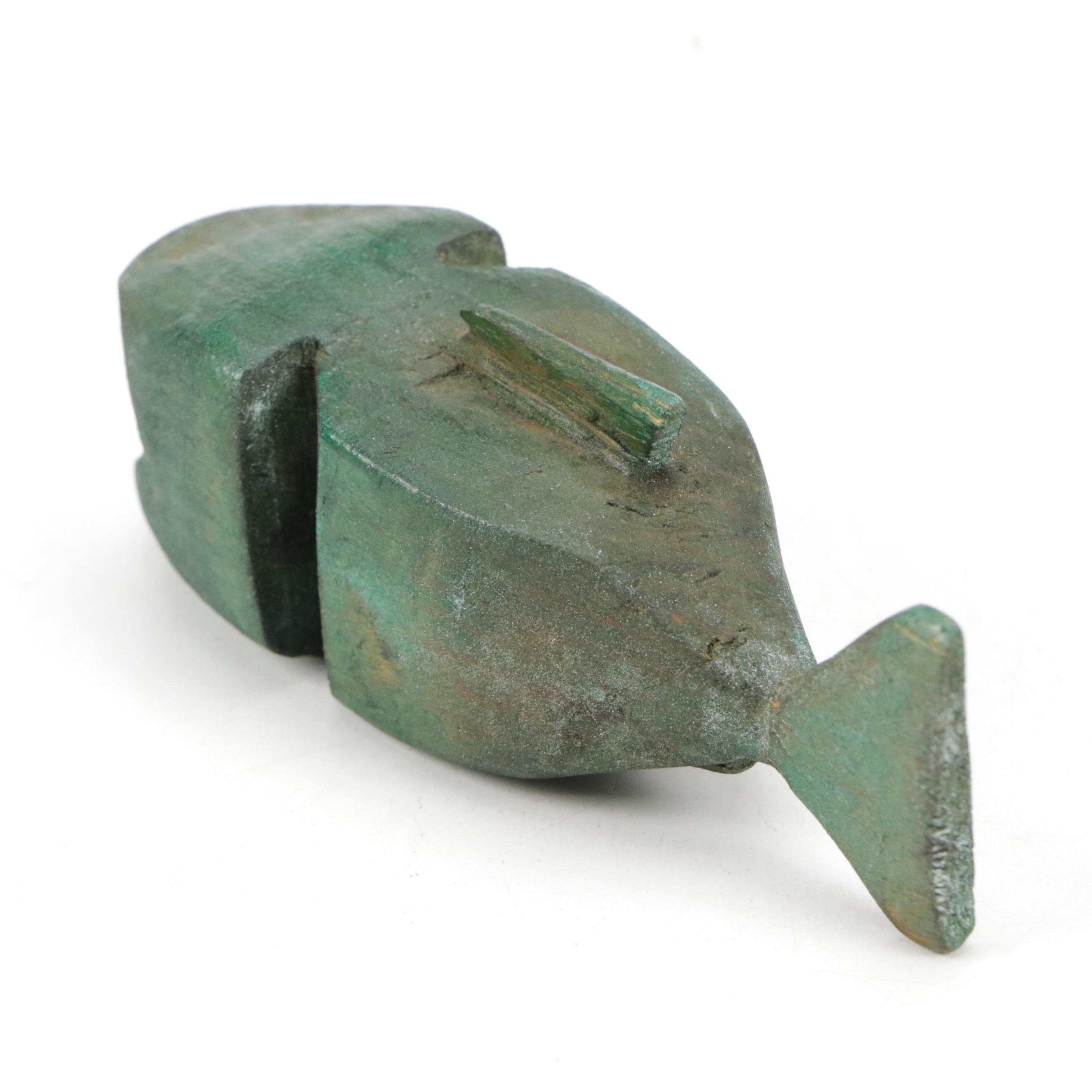 Little Brown Jug Music Box with Hand-Carved Whale and Singing Big Mouth Bass