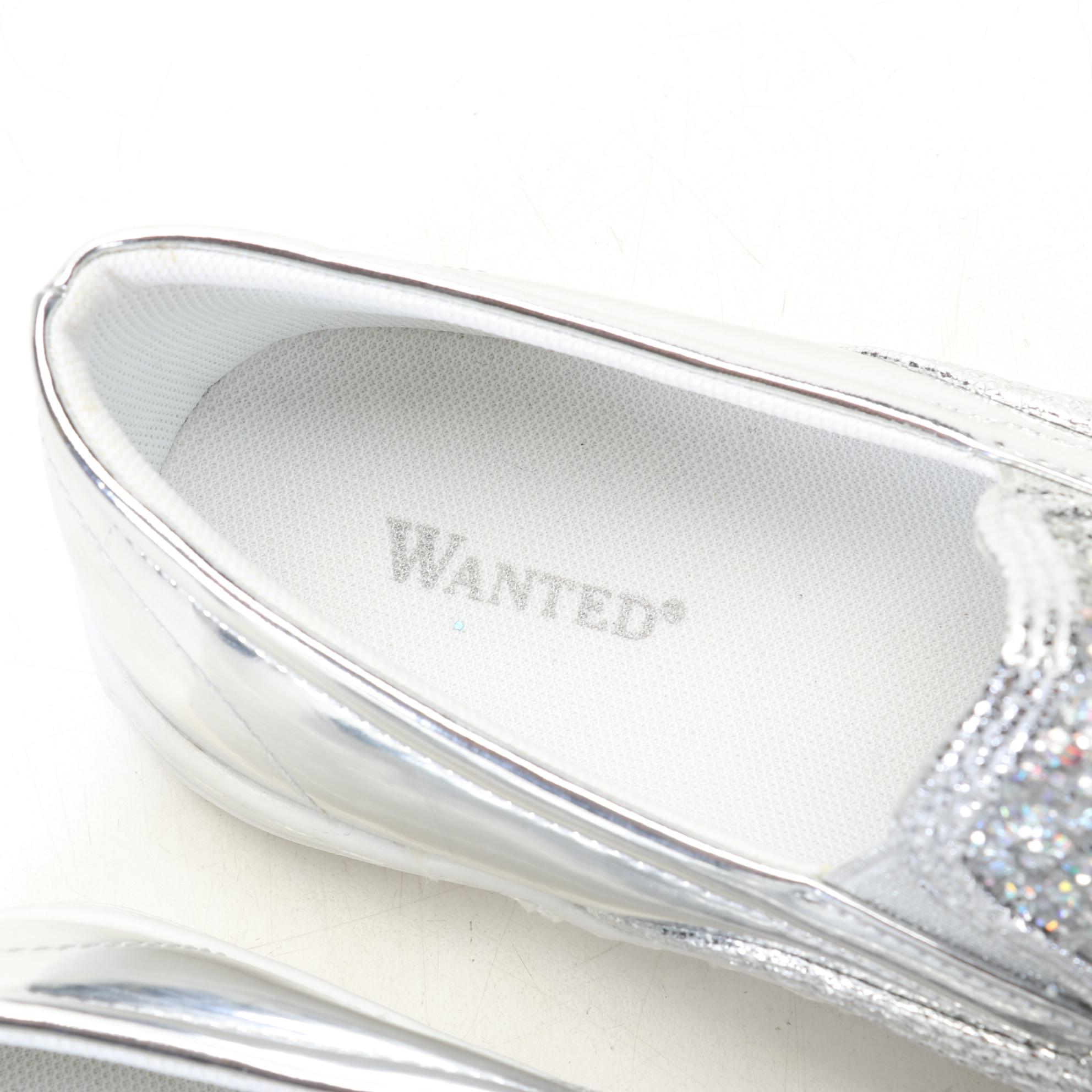 Ugg "Oh Fluffita" Wool Slippers in Pink Rose with Wanted Sparkly Slip on Shoes