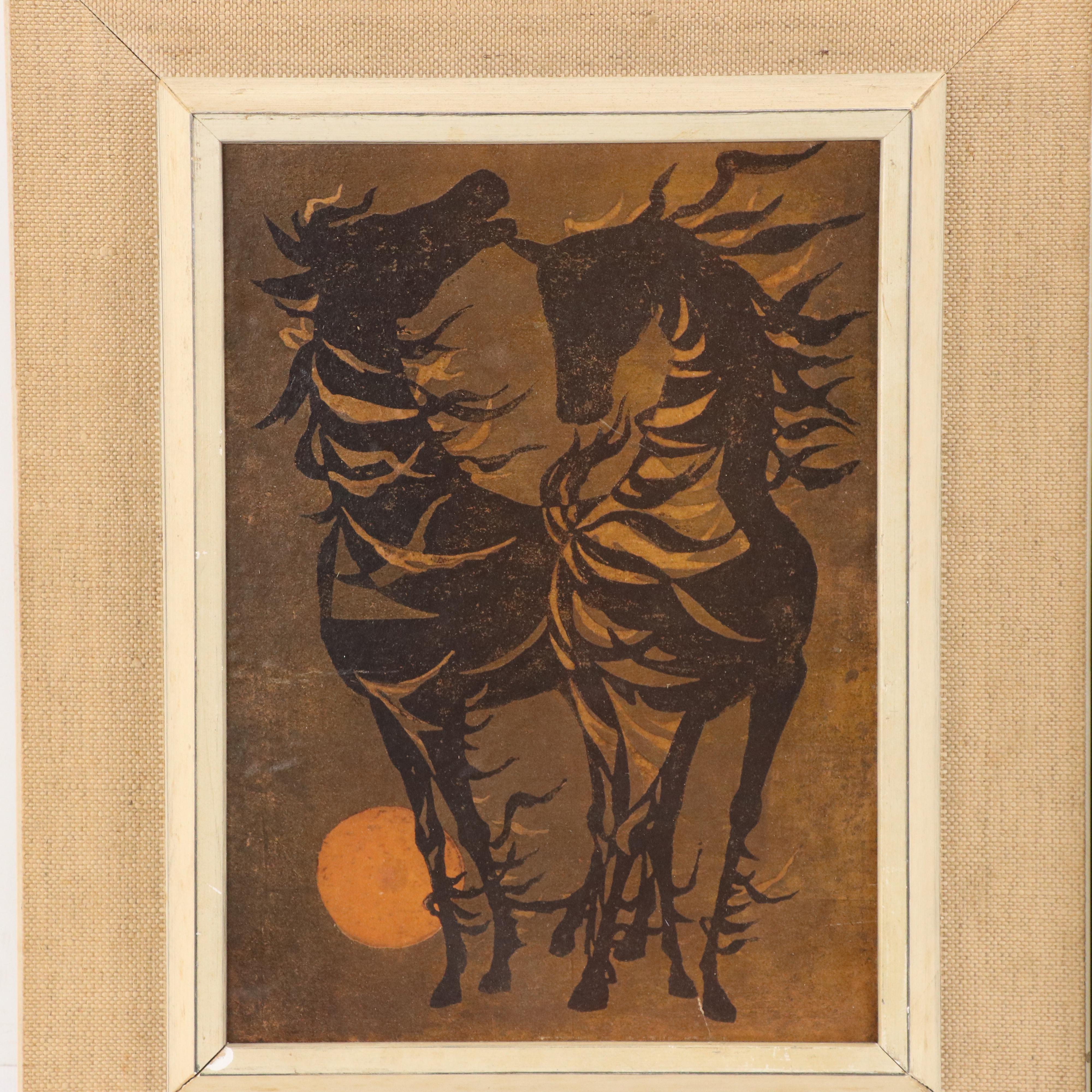 Carl Abel Landscape Etchings, Early to Mid-20th Century, and More