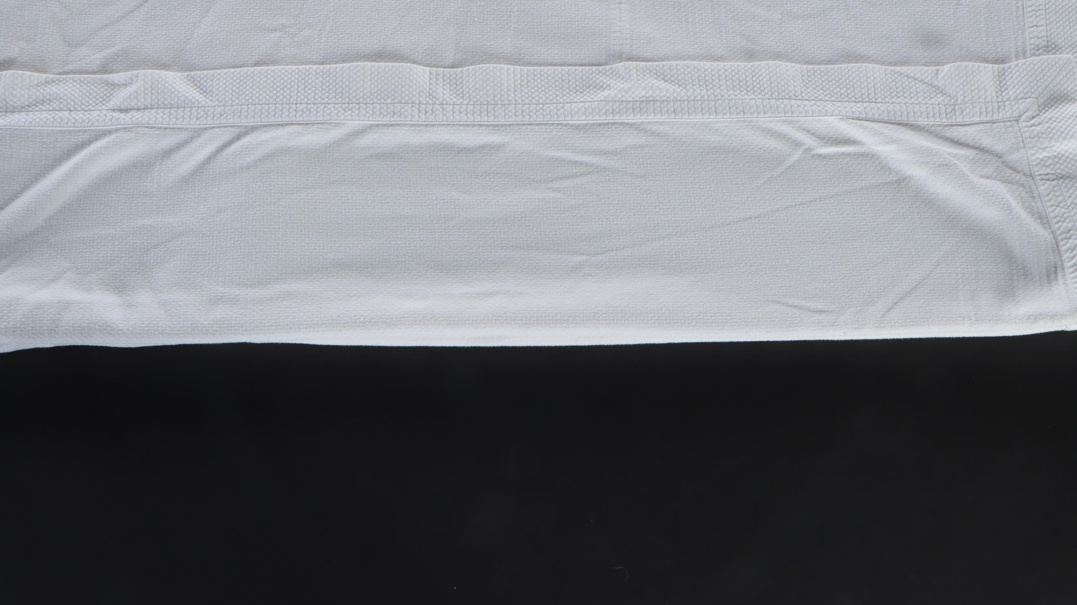 White Cotton Table Linens