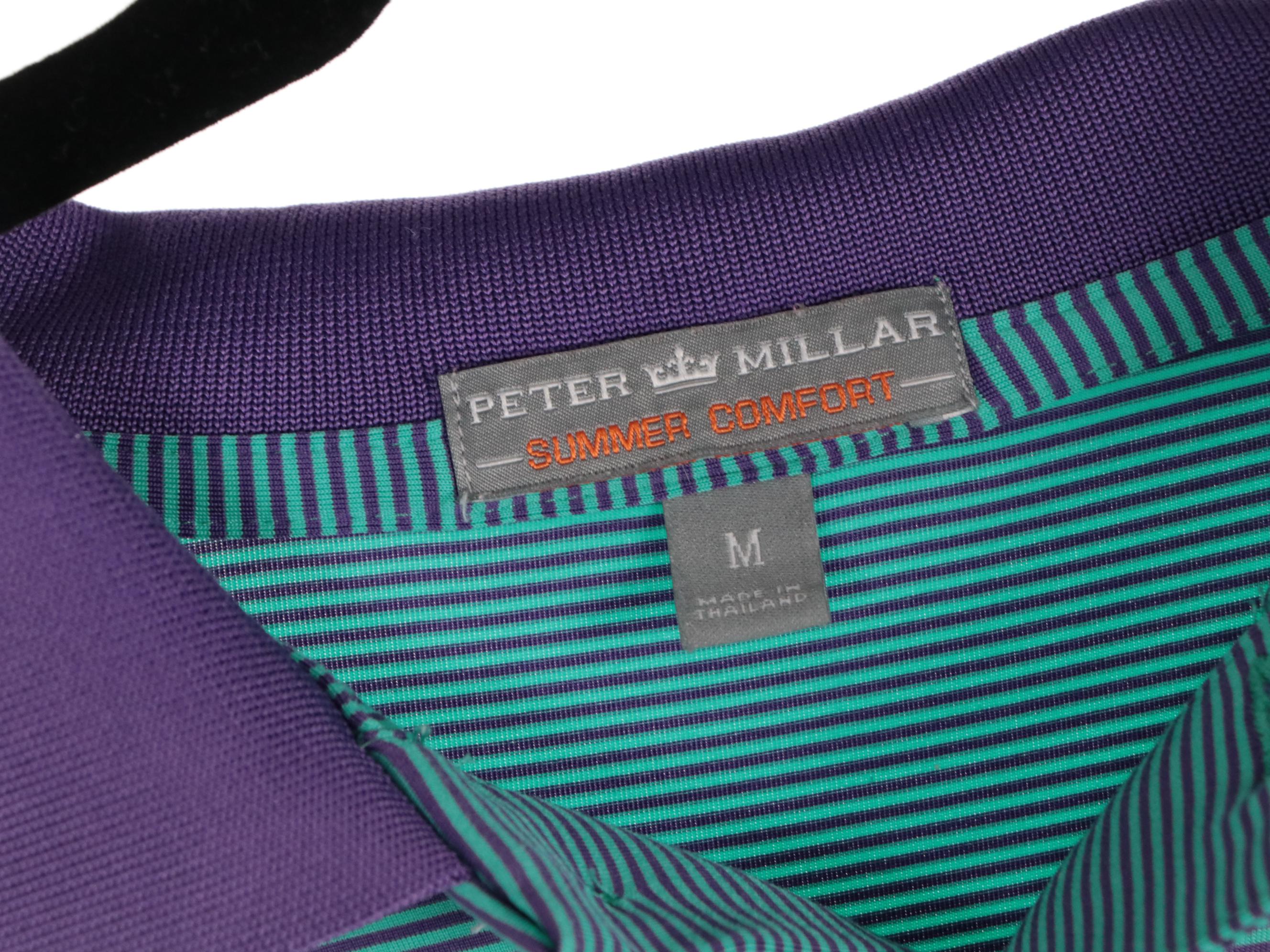 Men's Pebble Beach Performance, Peter Millar, and More Collared Polo Golf Shirts