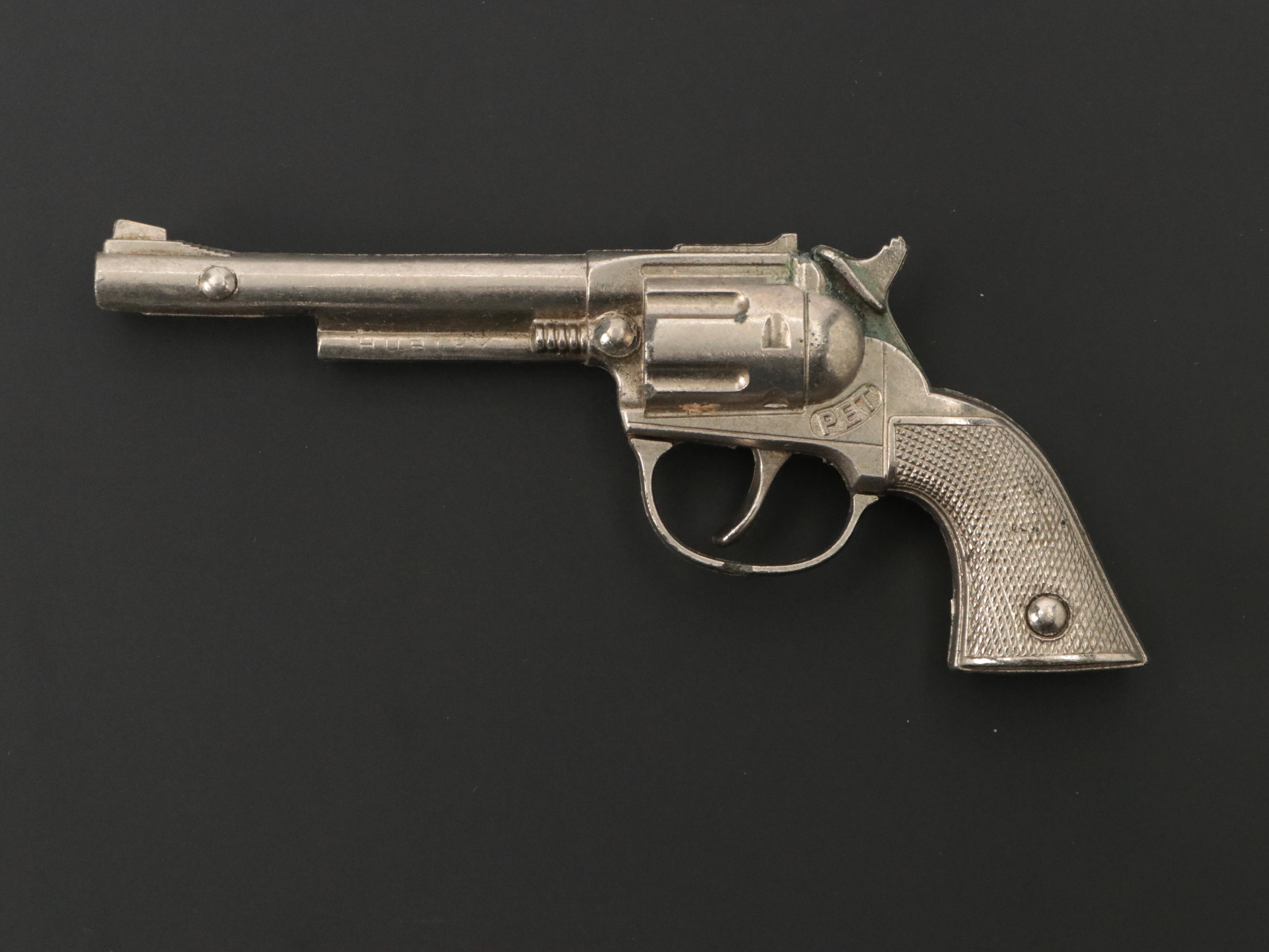 Cast Metal Cap Guns, Early to Mid 20th Century