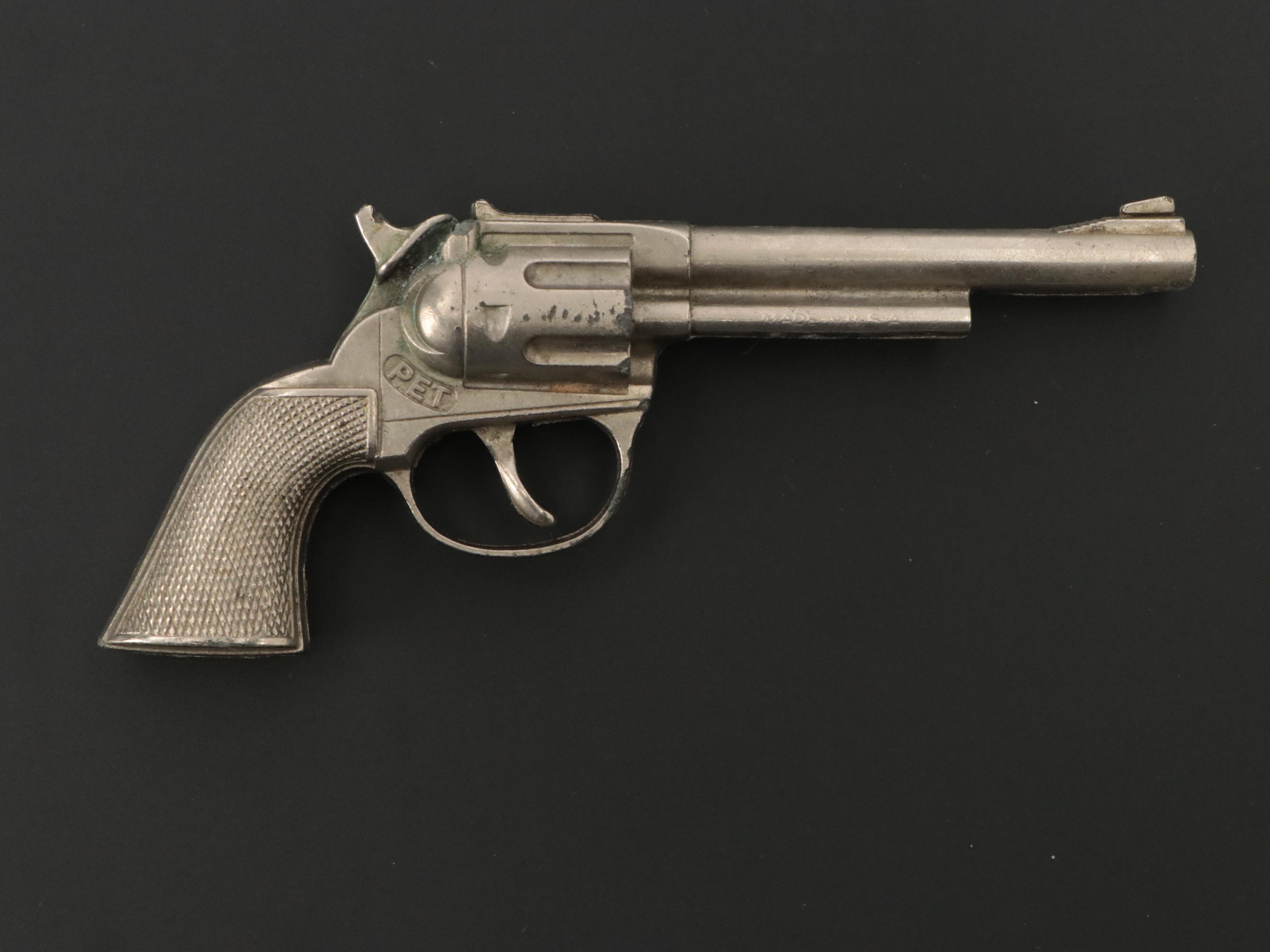 Cast Metal Cap Guns, Early to Mid 20th Century