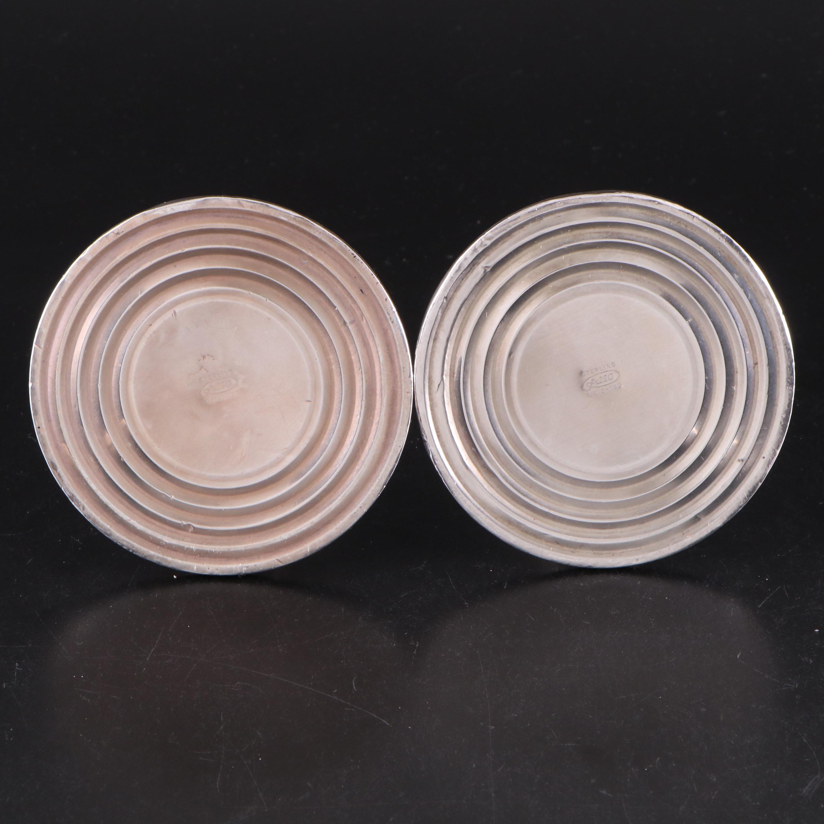 Gorham "Etruscan" Sterling Serving Utensils with Other Sterling and Plate Décor