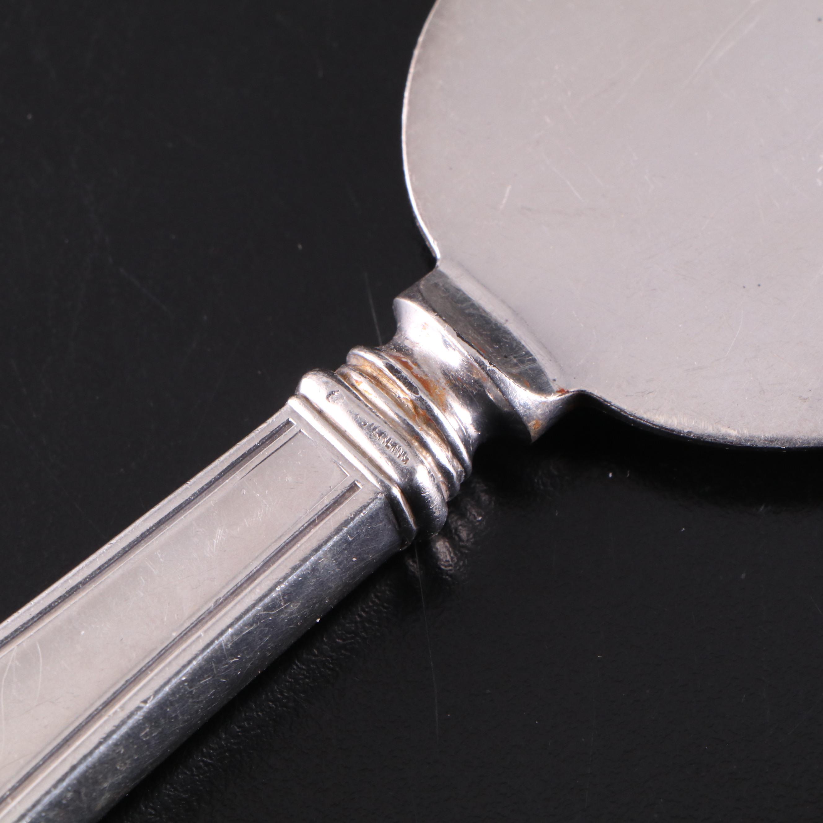 Gorham "Etruscan" Sterling Serving Utensils with Other Sterling and Plate Décor