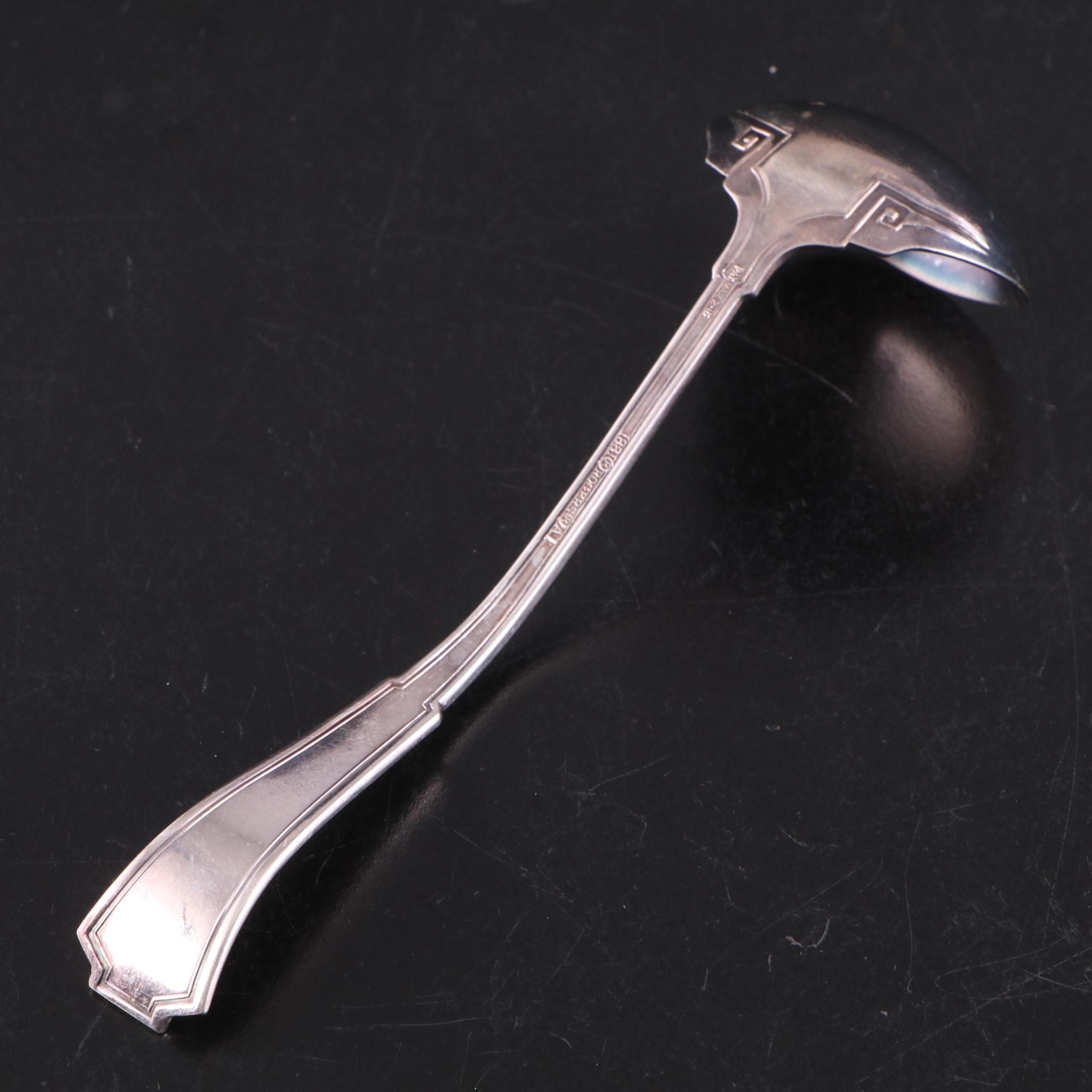 Gorham "Etruscan" Sterling Serving Utensils with Other Sterling and Plate Décor