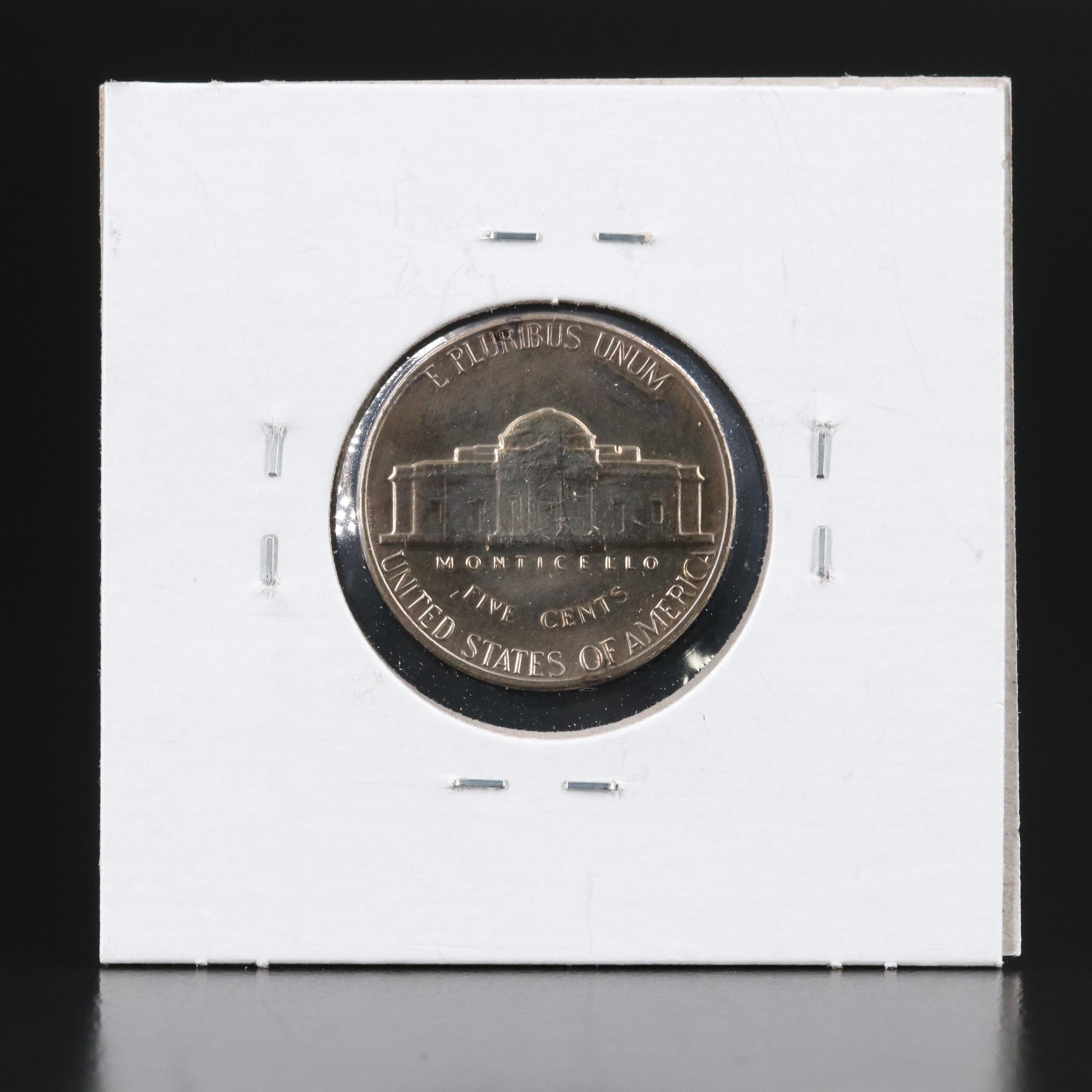 Seven Uncirculated Jefferson Nickels