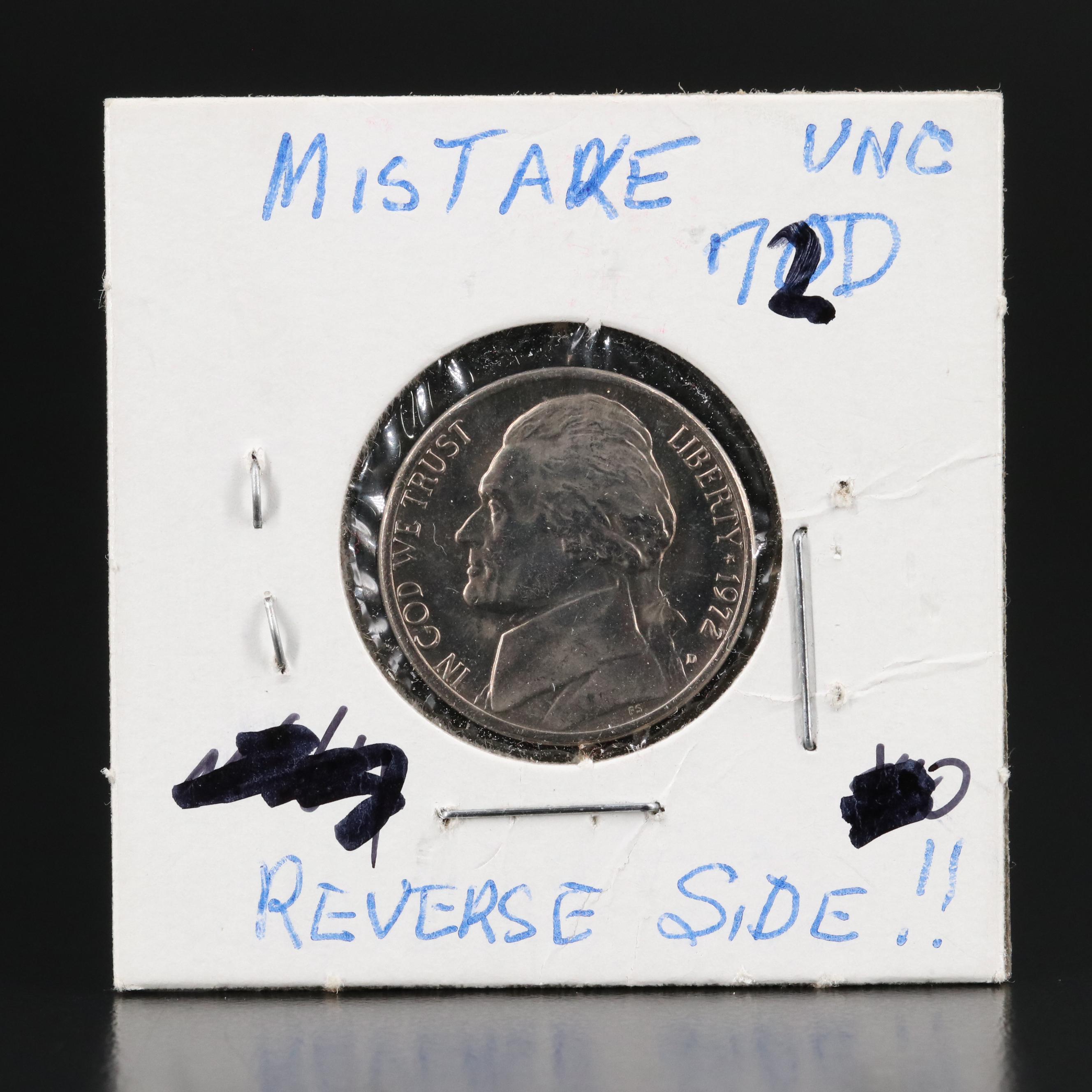 Seven Uncirculated Jefferson Nickels