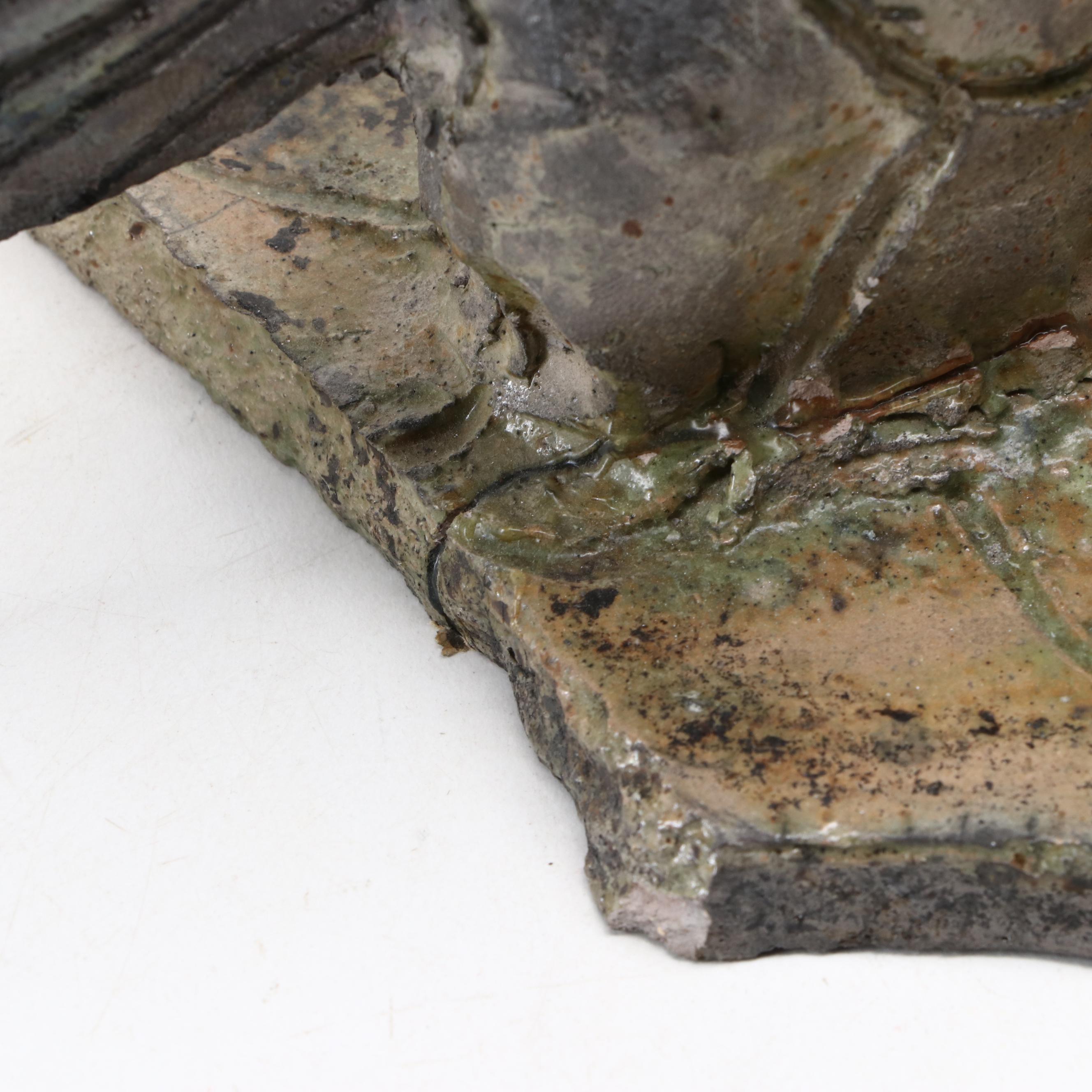 Handmade Art Pottery Fish Sculpture