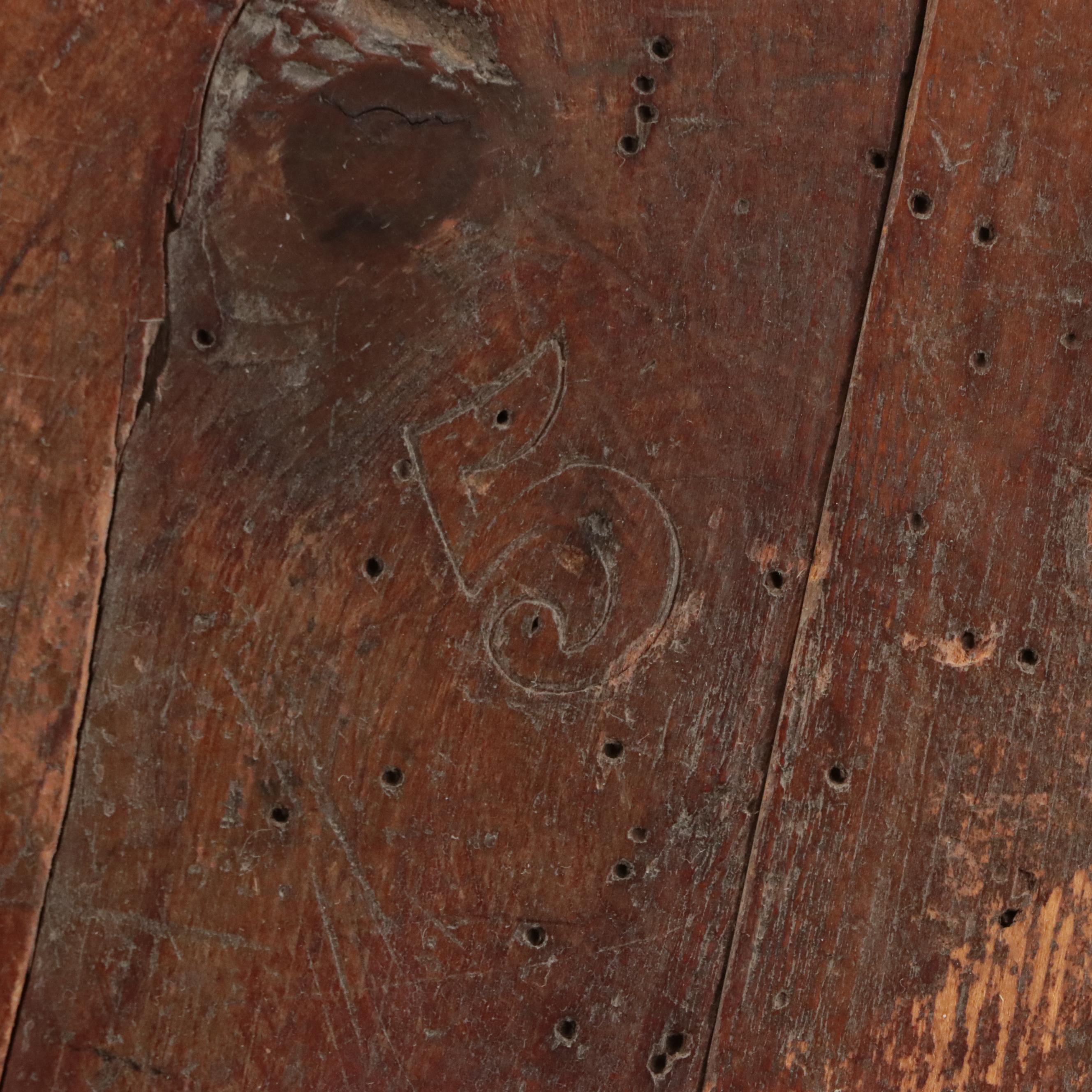 Civil War Era Copper-Bound Wood Stave Canteen, 19th Century