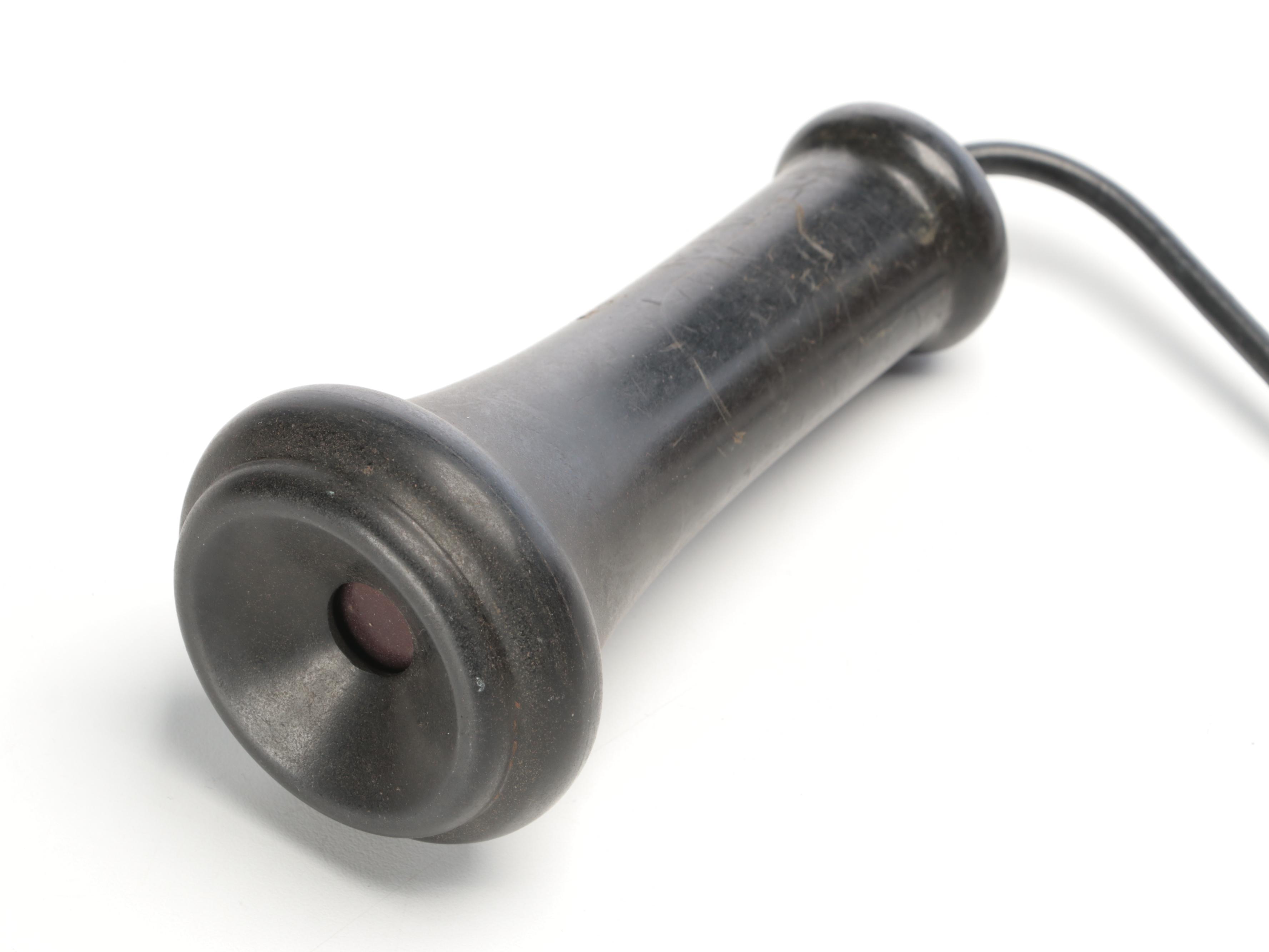 Western Electric Oak Hand-Crank Wall Telephone, Early 20th Century