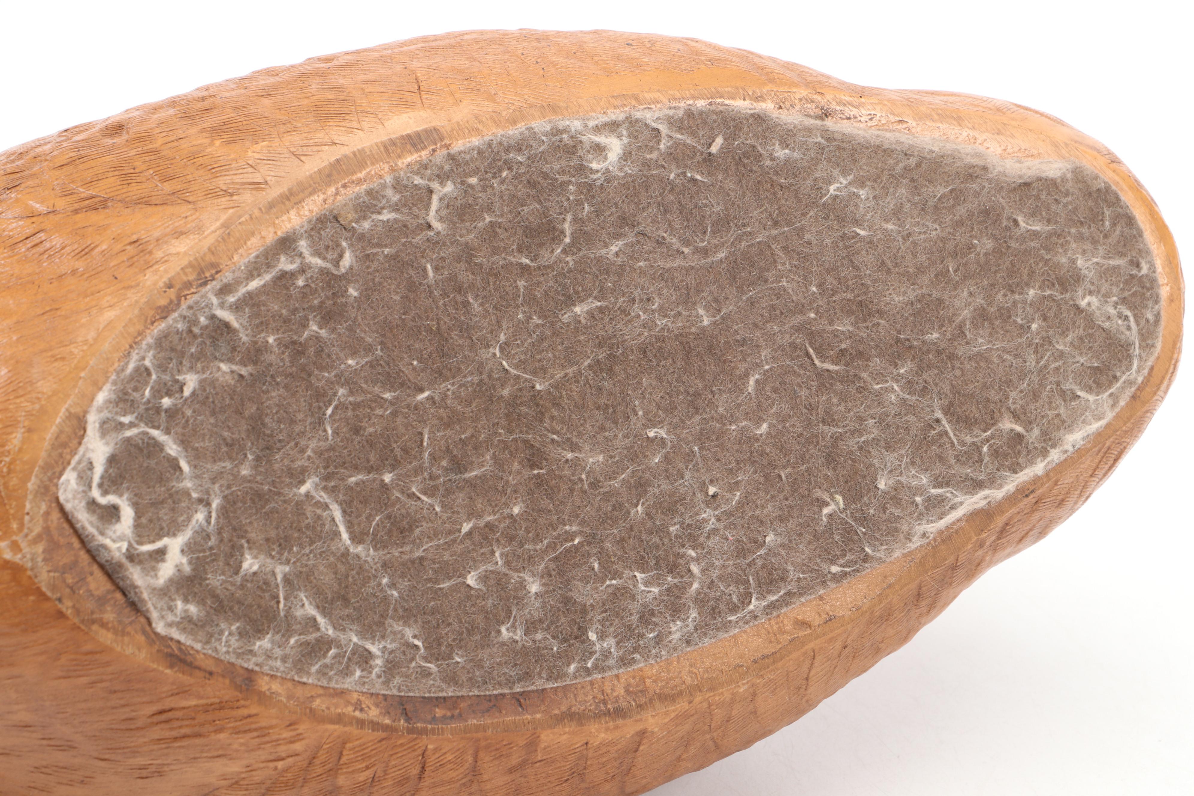 Folk Art Carved Goose