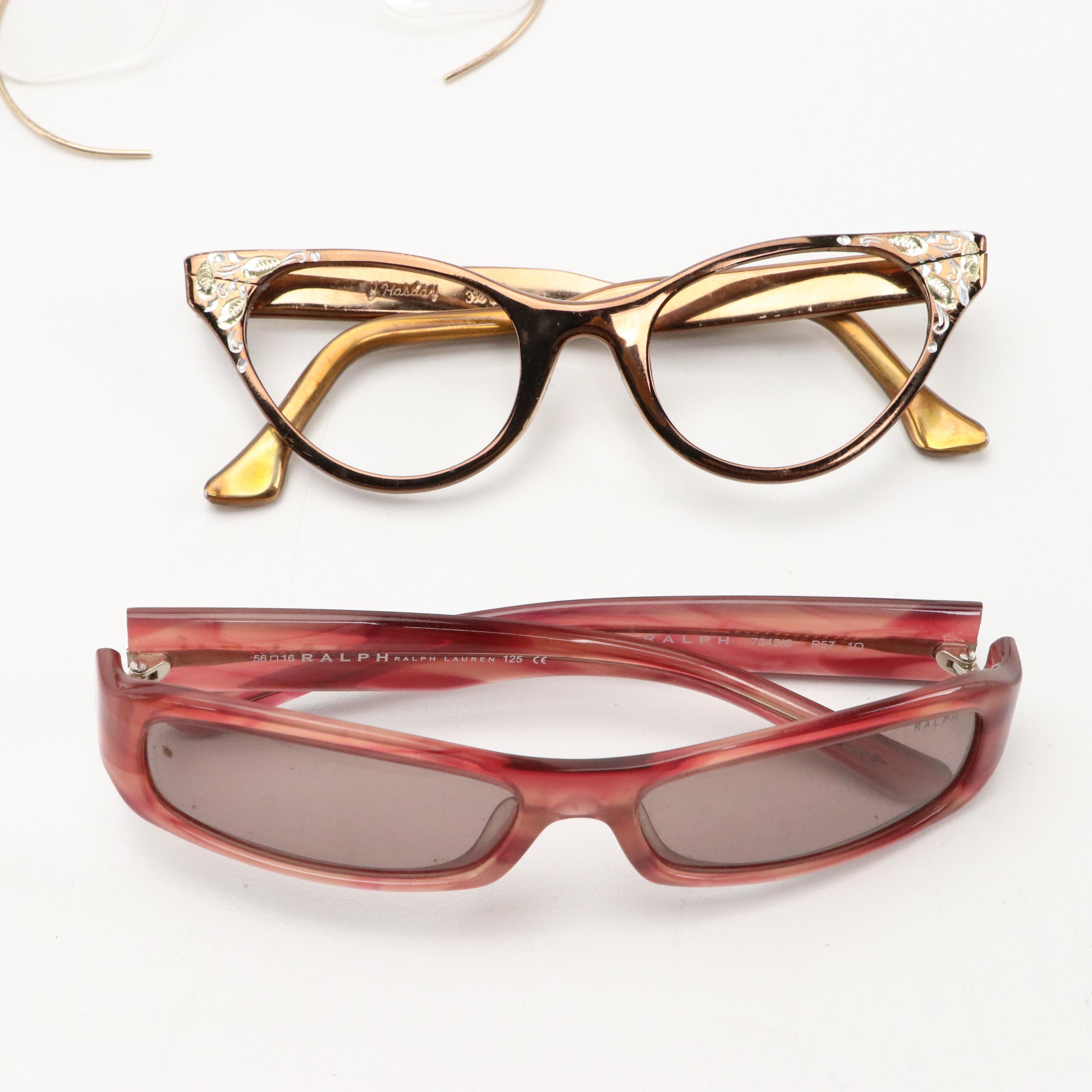 Prescription/Non-Prescription Eyeglass/Sunglass Frames Including Art-Craft