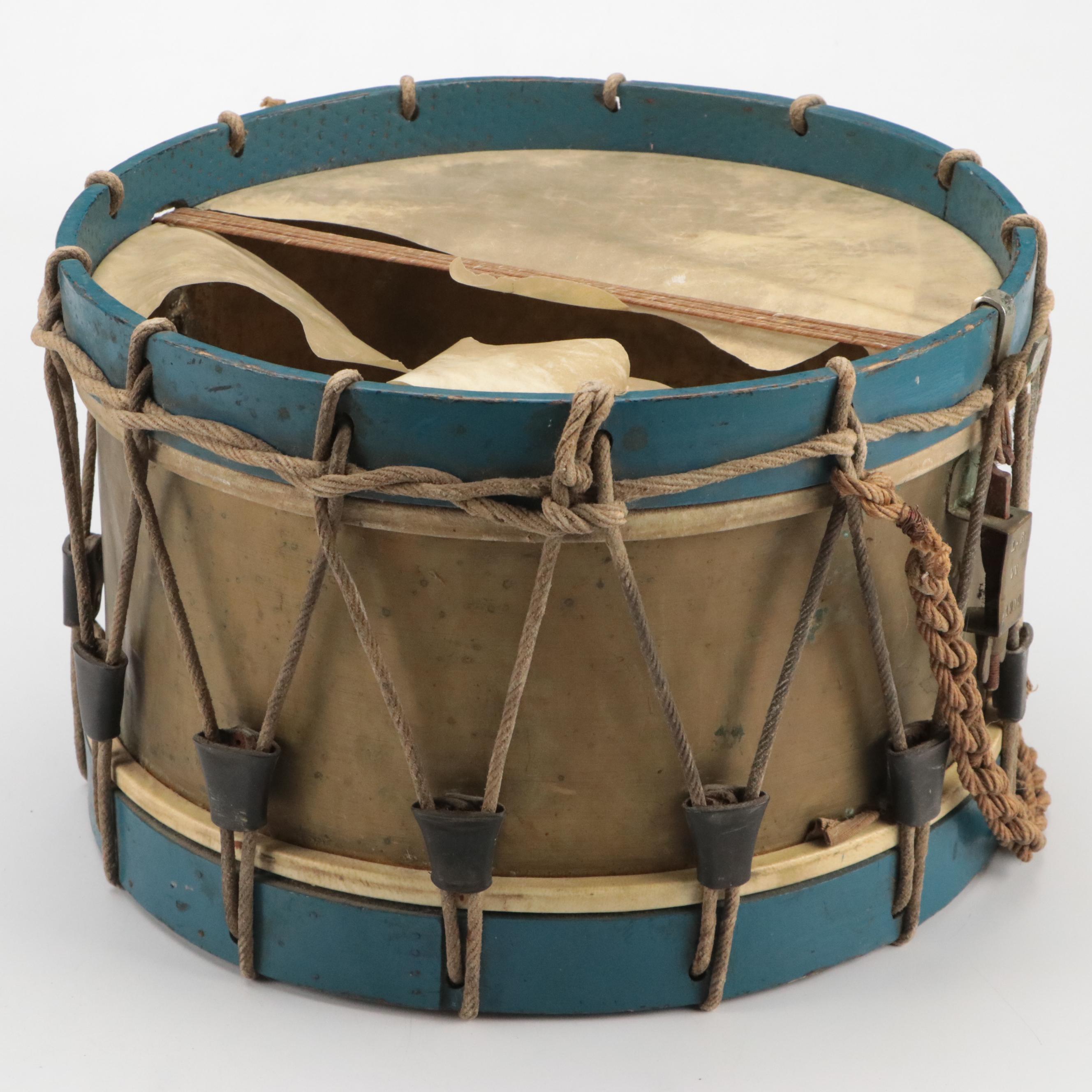 Victorian Parade Snare Drum, 1909