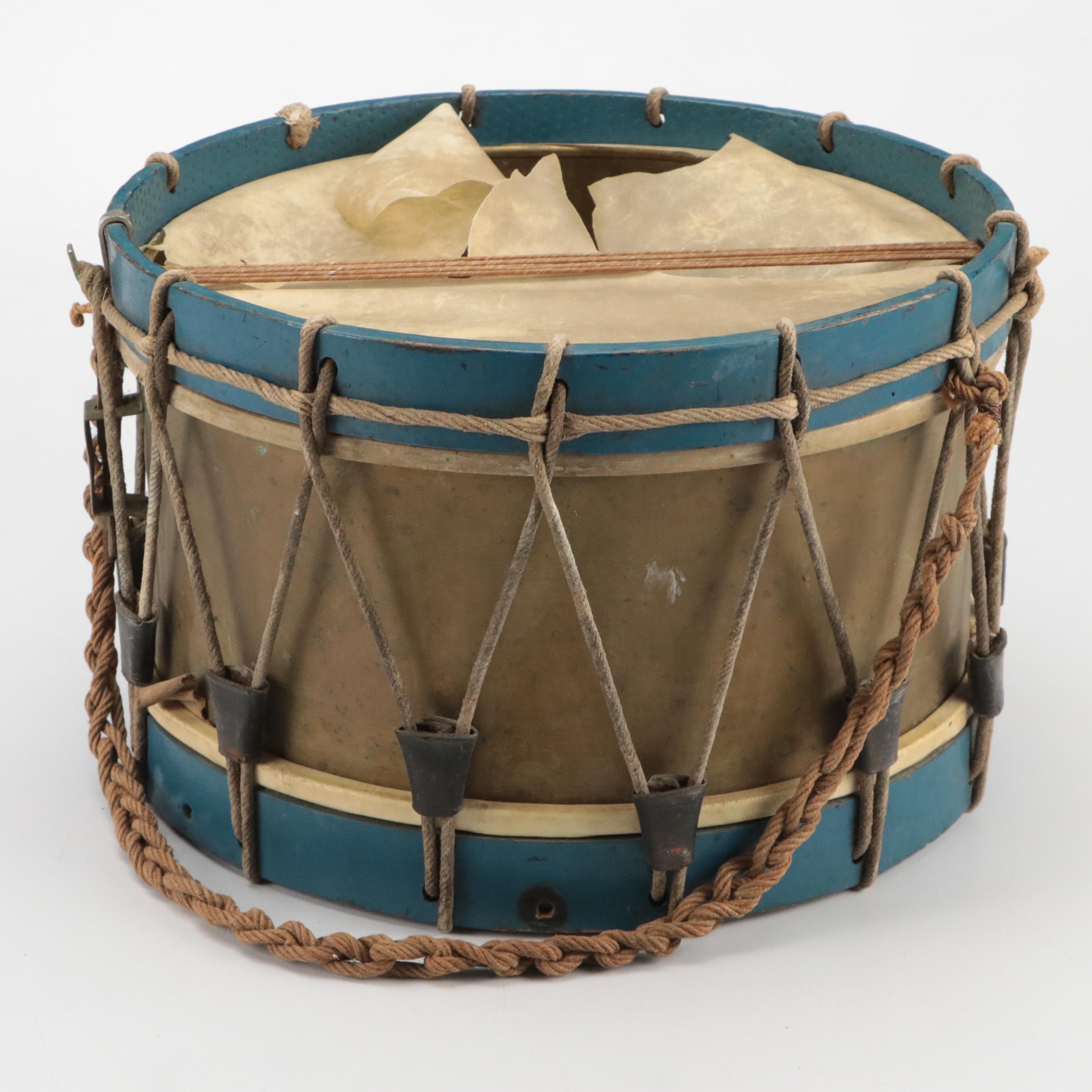 Victorian Parade Snare Drum, 1909