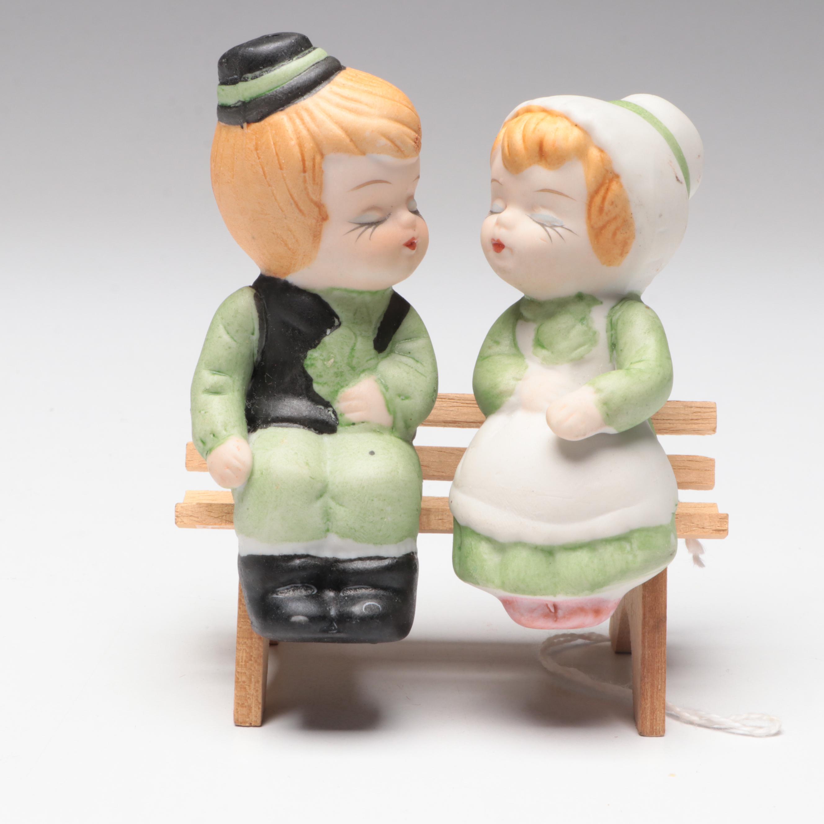 MCM Starburst Tumblers with Shaker Sets, Pyrex Milk Glass Jar, Egg Cups and More