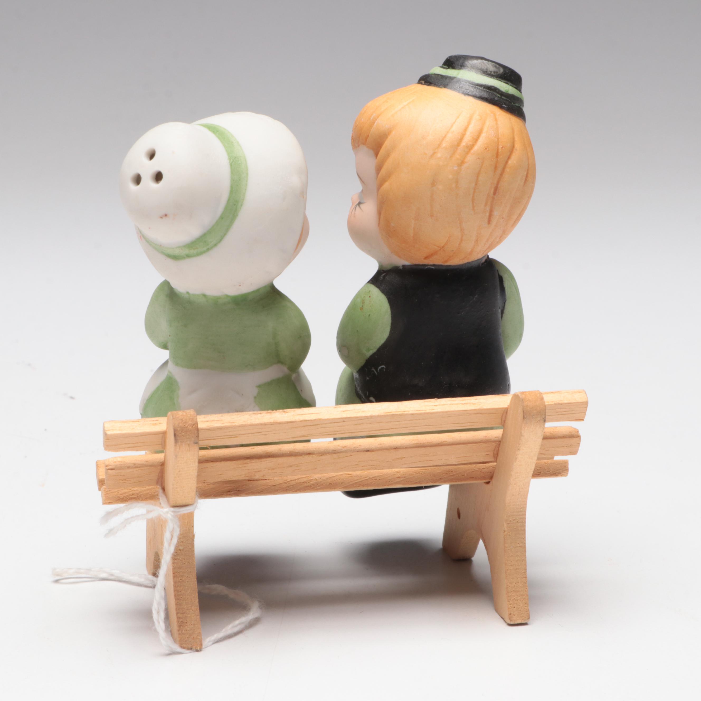 MCM Starburst Tumblers with Shaker Sets, Pyrex Milk Glass Jar, Egg Cups and More