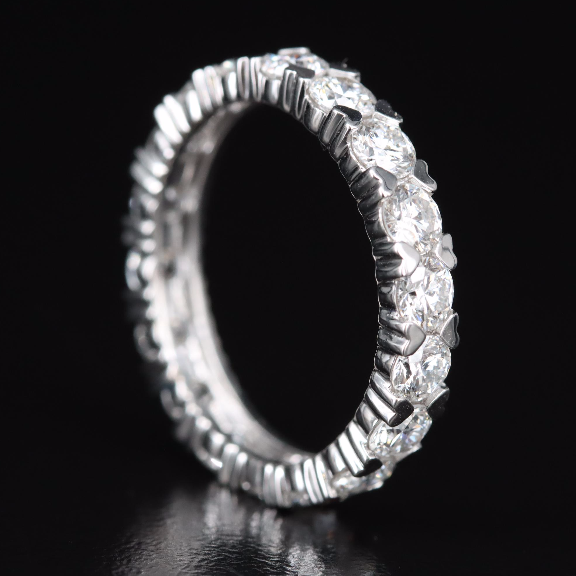 14K 2.63 CTW Lab Grown Diamond Eternity Band