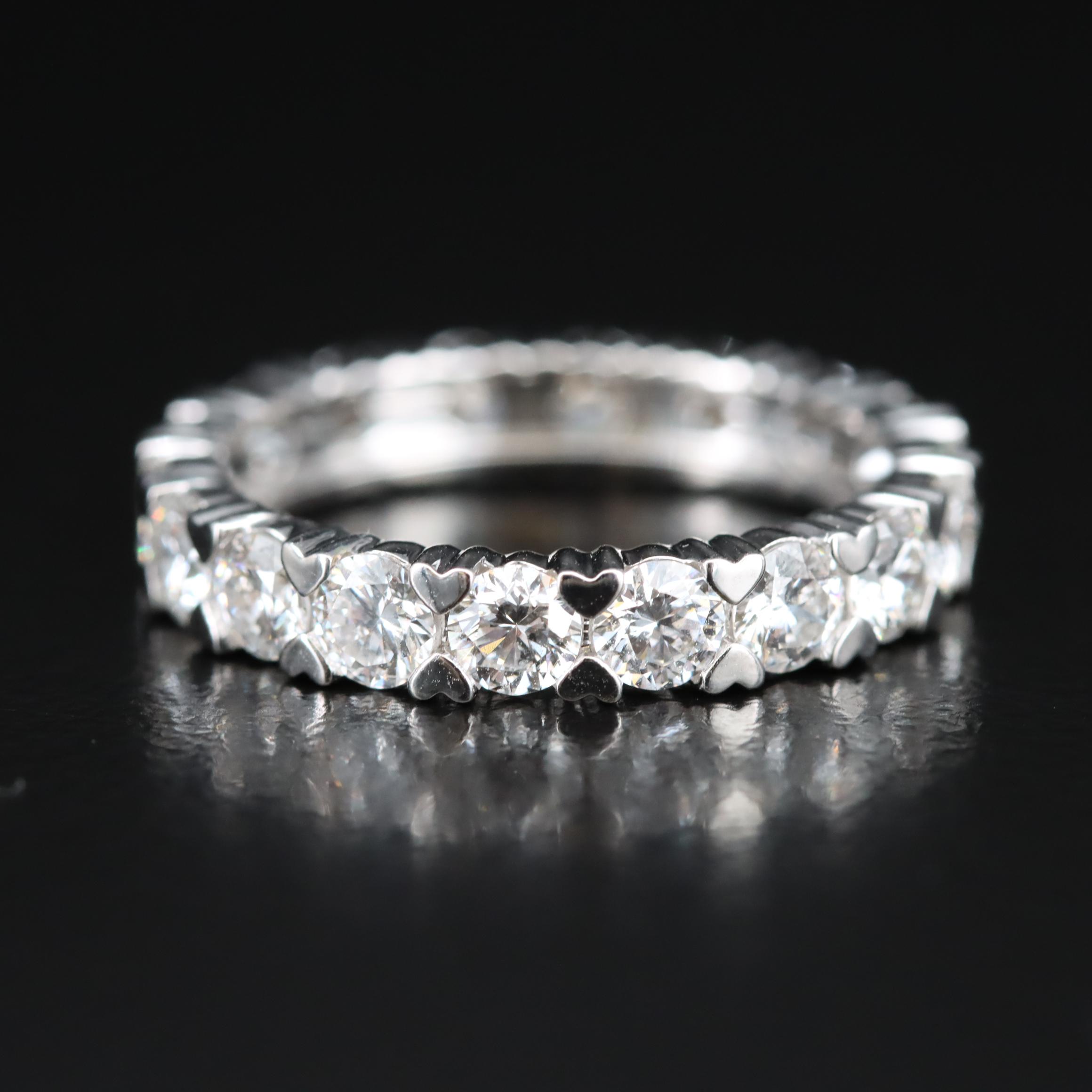 14K 2.63 CTW Lab Grown Diamond Eternity Band