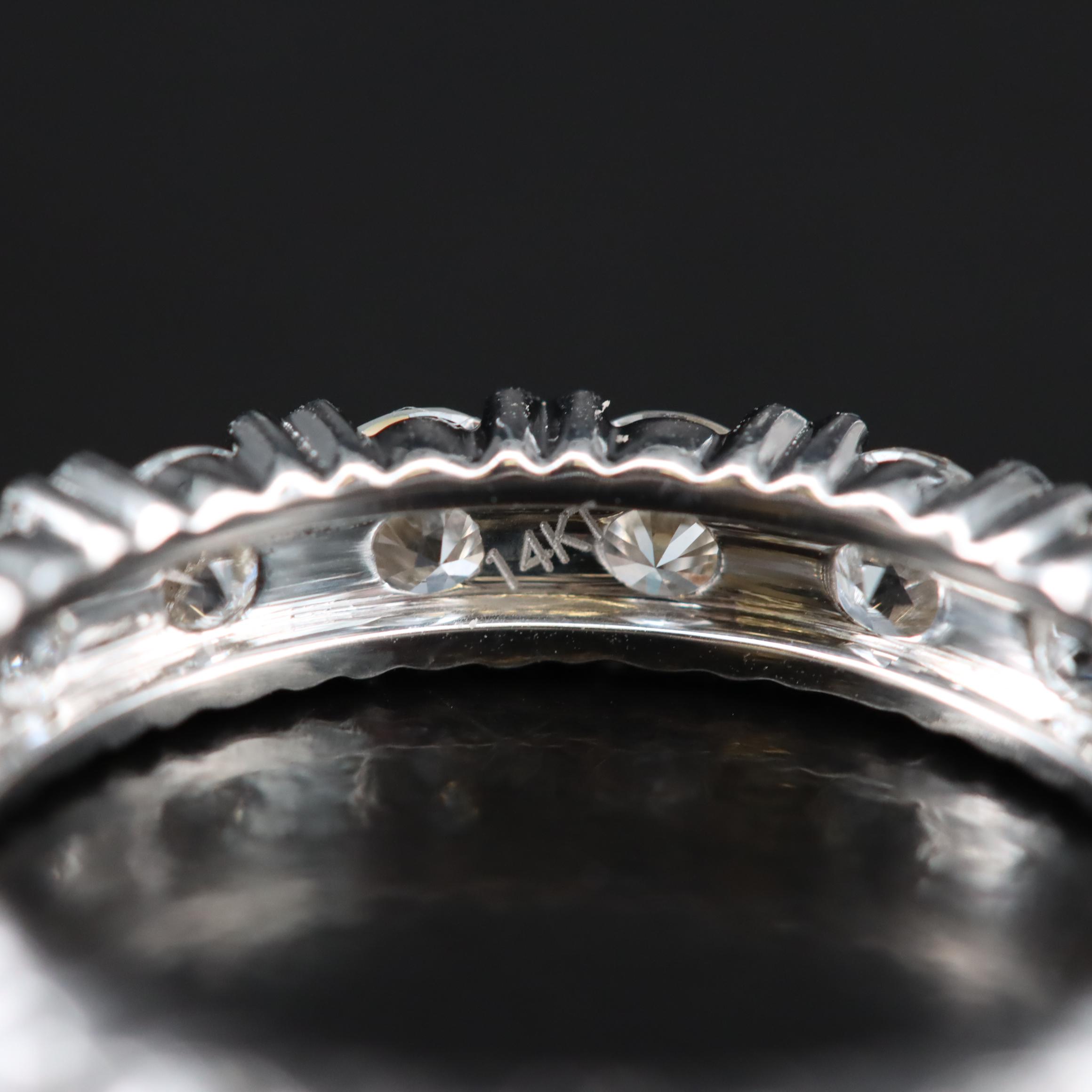 14K 2.63 CTW Lab Grown Diamond Eternity Band