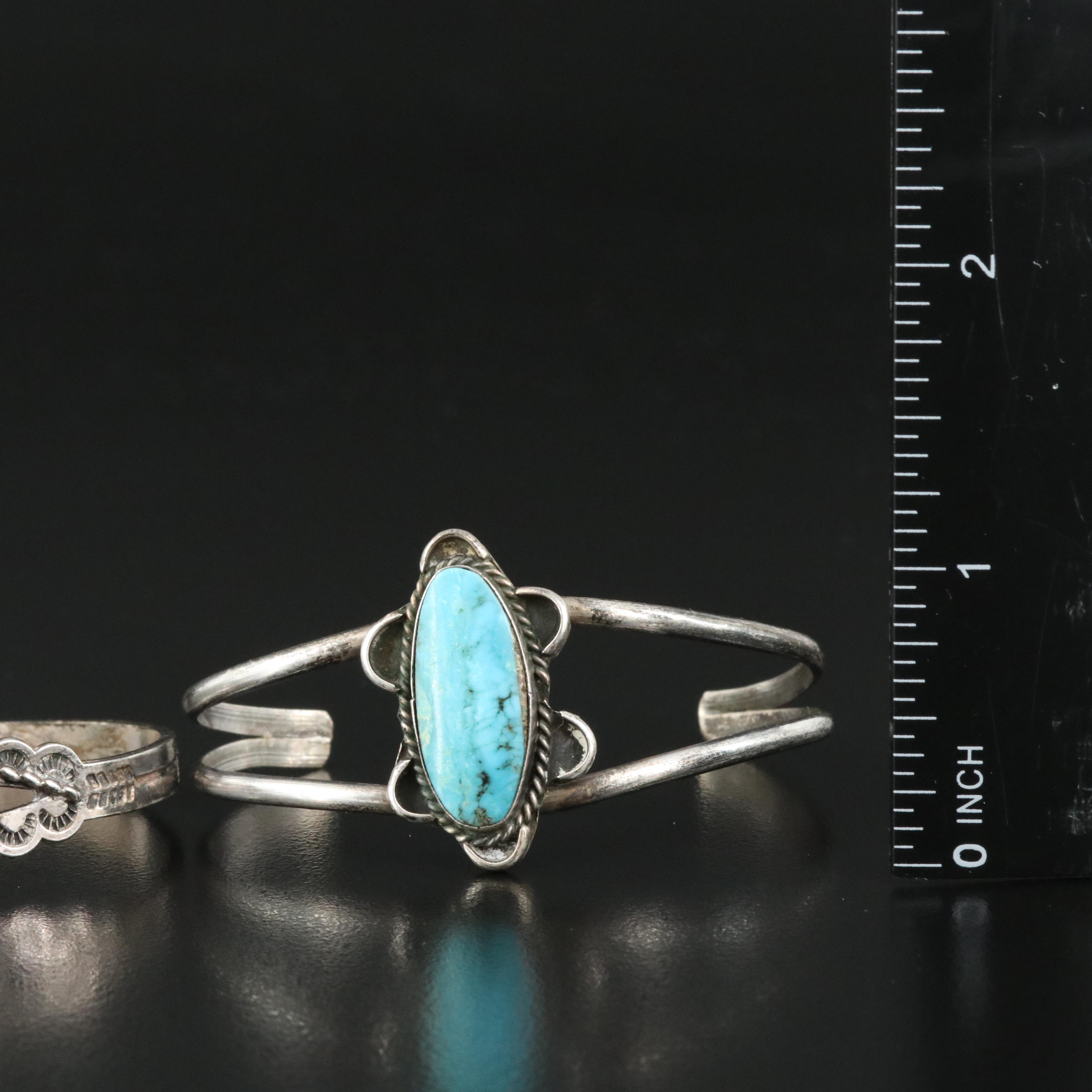 Sterling Turquoise Bracelets