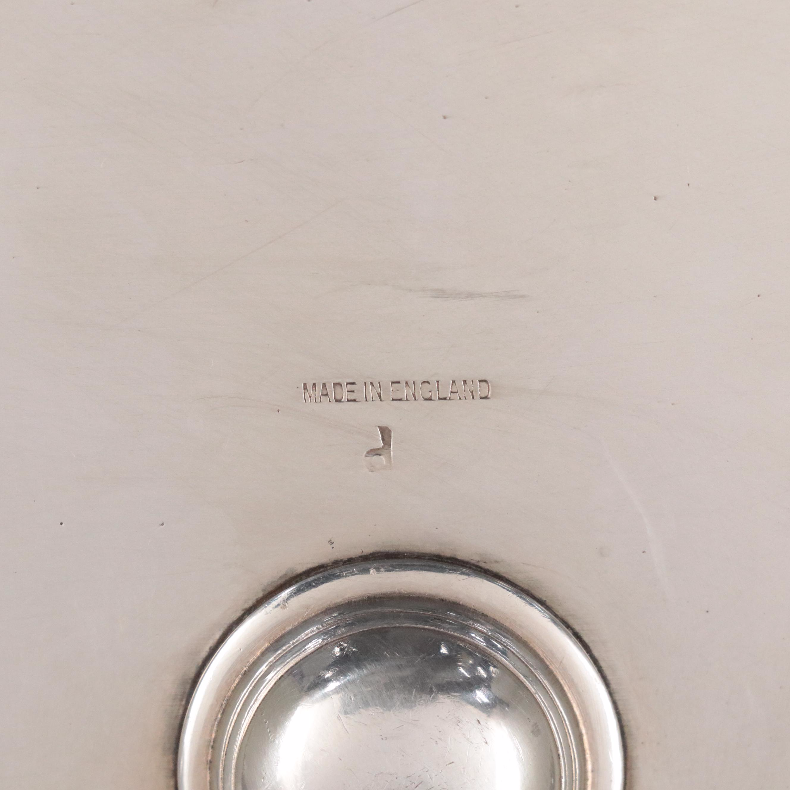 Ellis-Barker Silver Co. Silver Plate Coffee Service and Tray