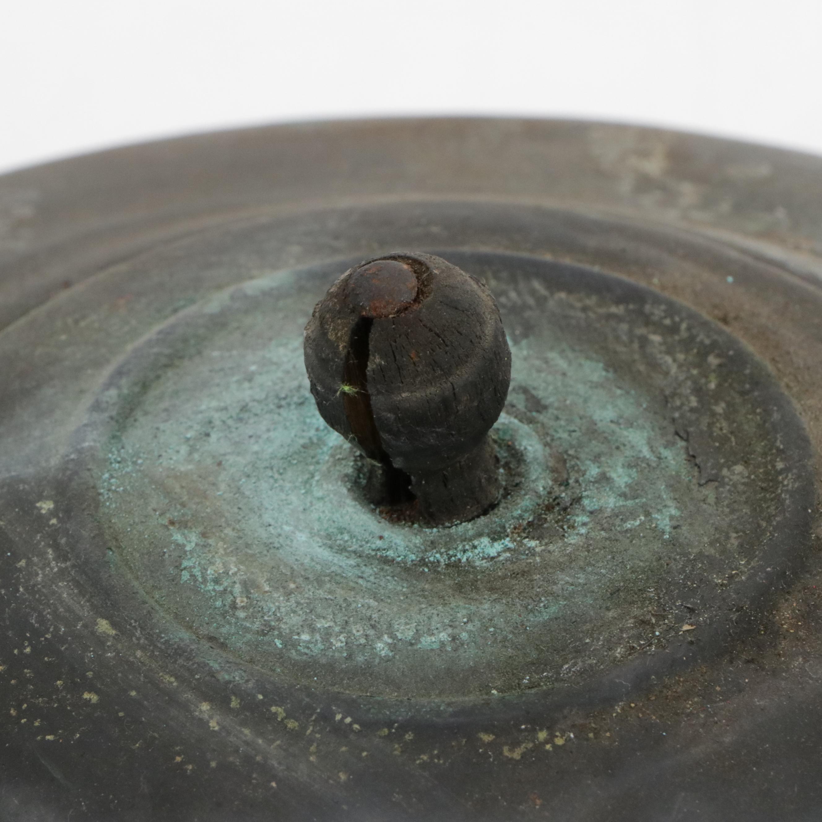 Black Graniteware Camping Cookware with Metal Kettle, Trivets, and Utensils