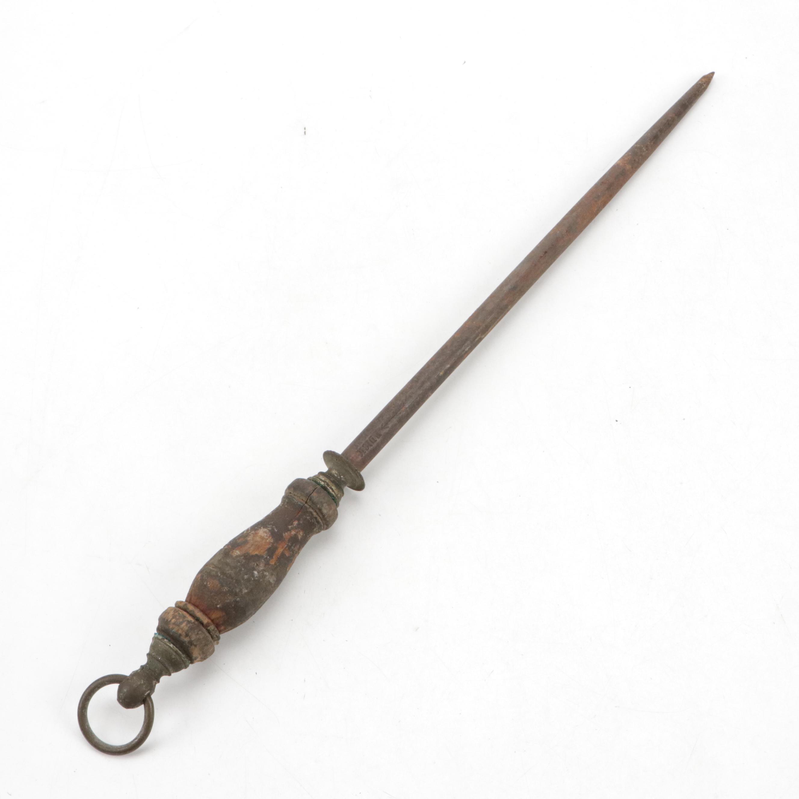 Black Graniteware Camping Cookware with Metal Kettle, Trivets, and Utensils