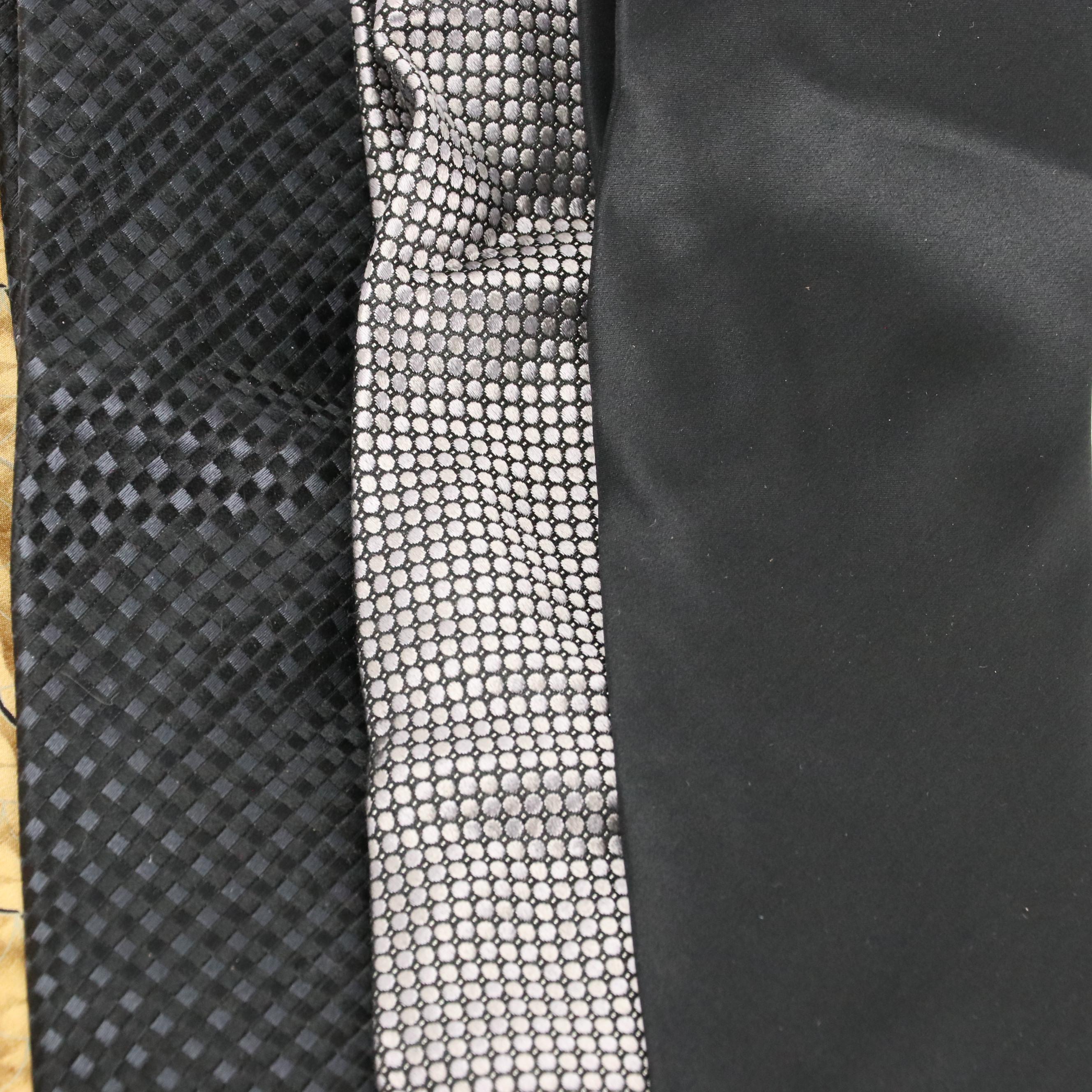 Men's Patterned Silk Neckties Including Tommy Hilfiger, Calvin Klein, and More