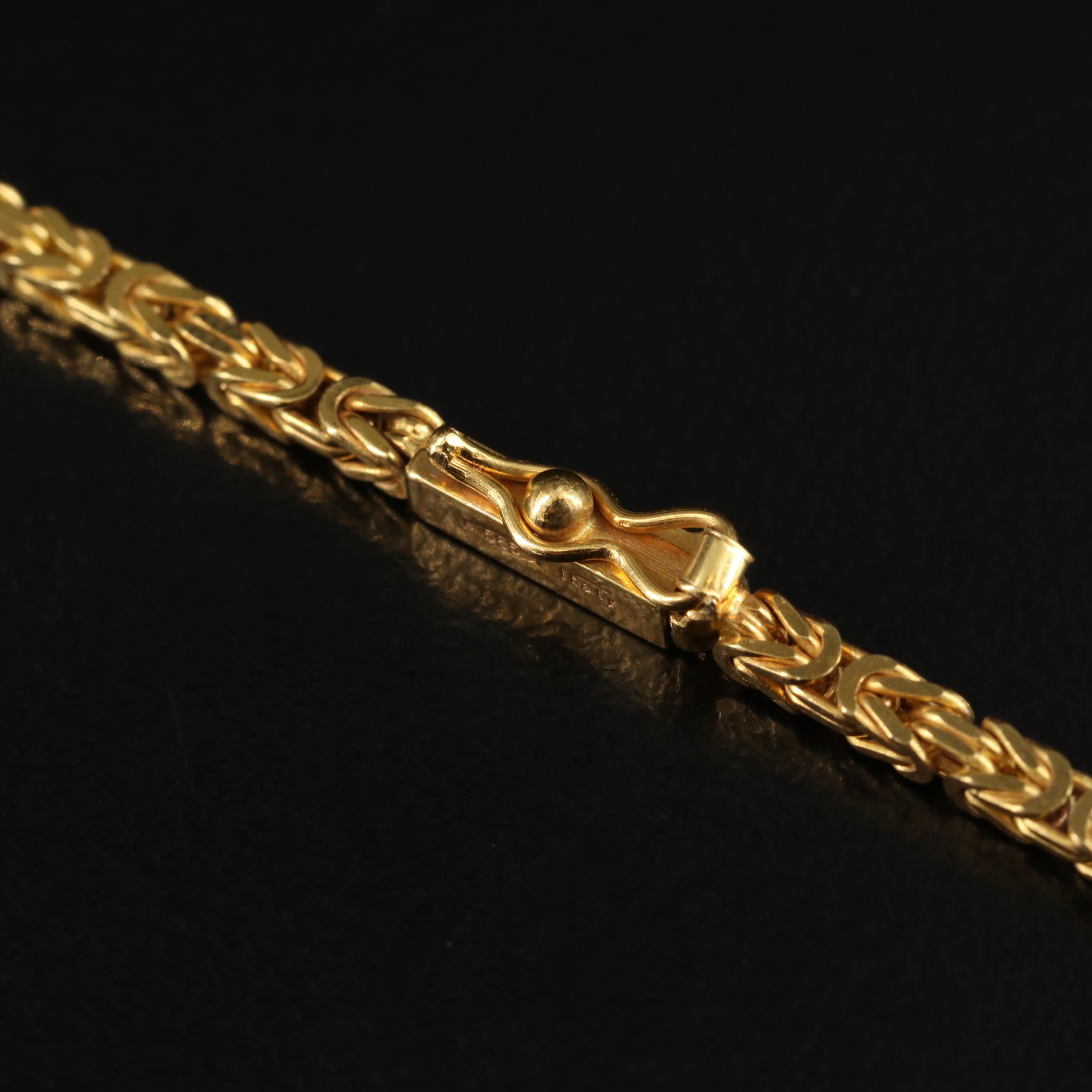 14K Byzantine Chain Necklace