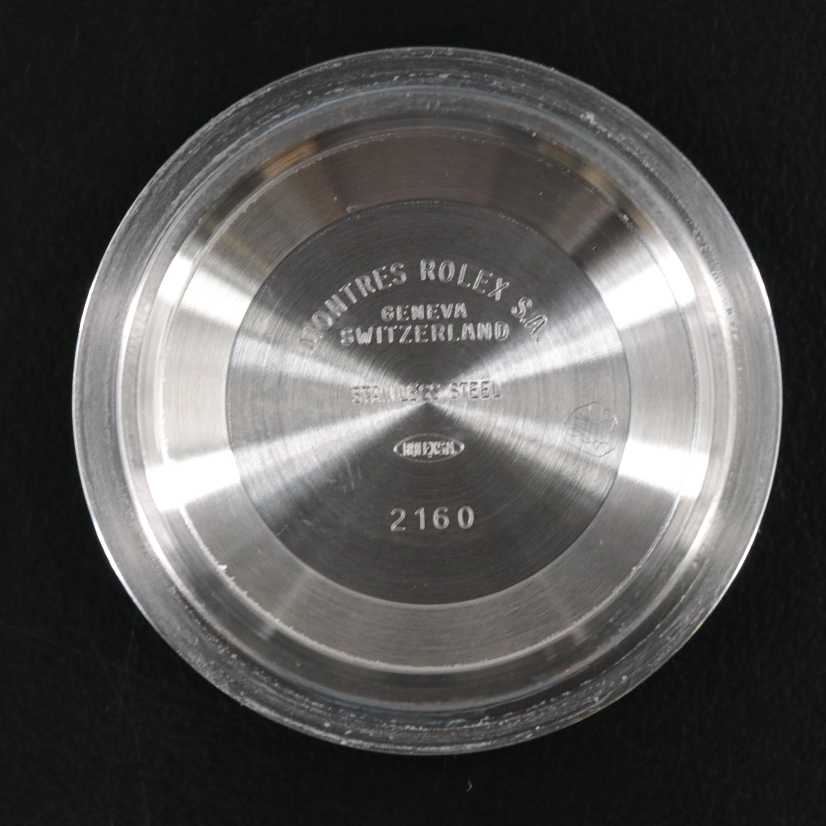 2000 Rolex Champagne Custom Diamond and Sapphire Dial Submariner Watch