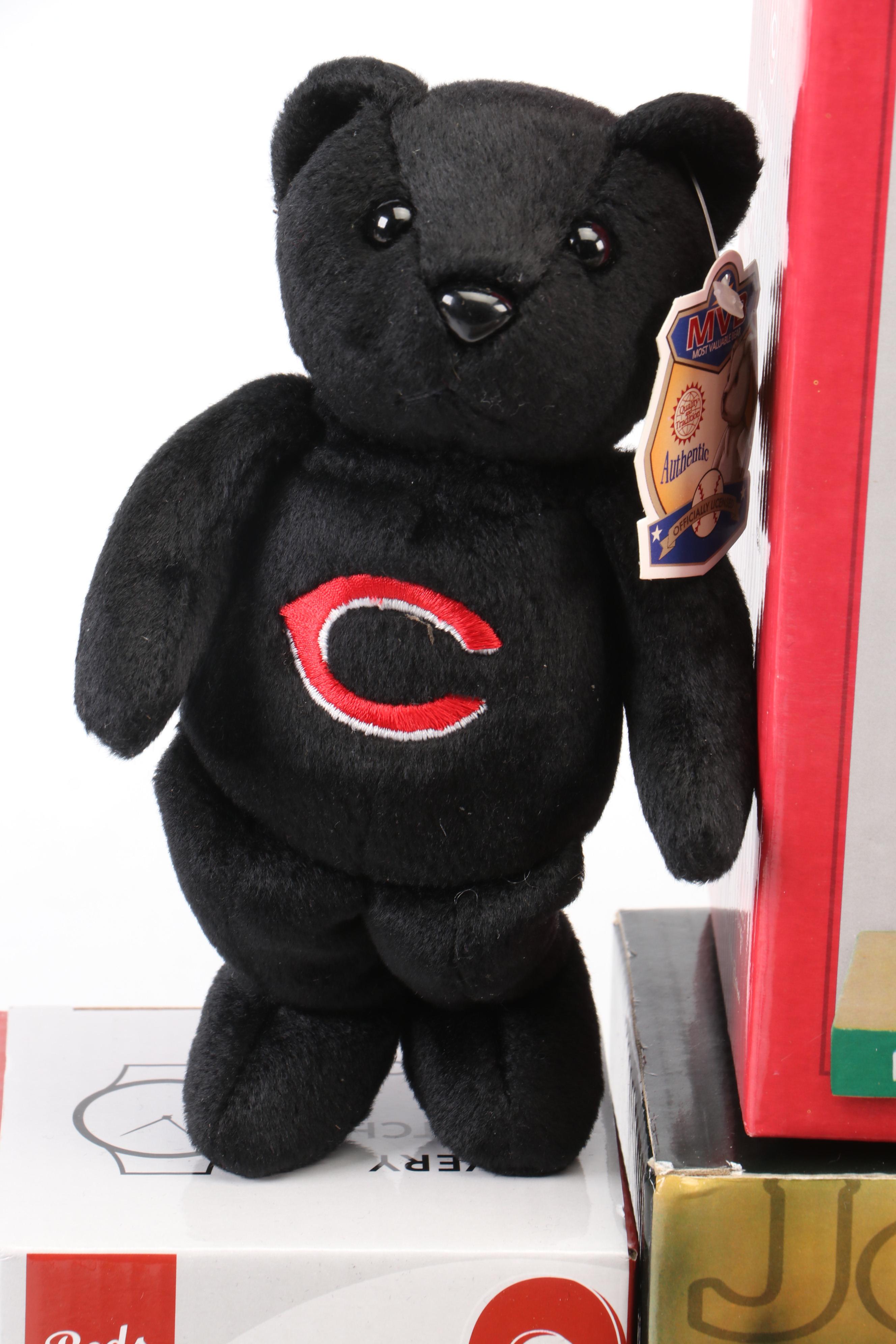 Cincinnati Reds Bobbleheads, Starling Lineup Figures, Beanie Babies, and More